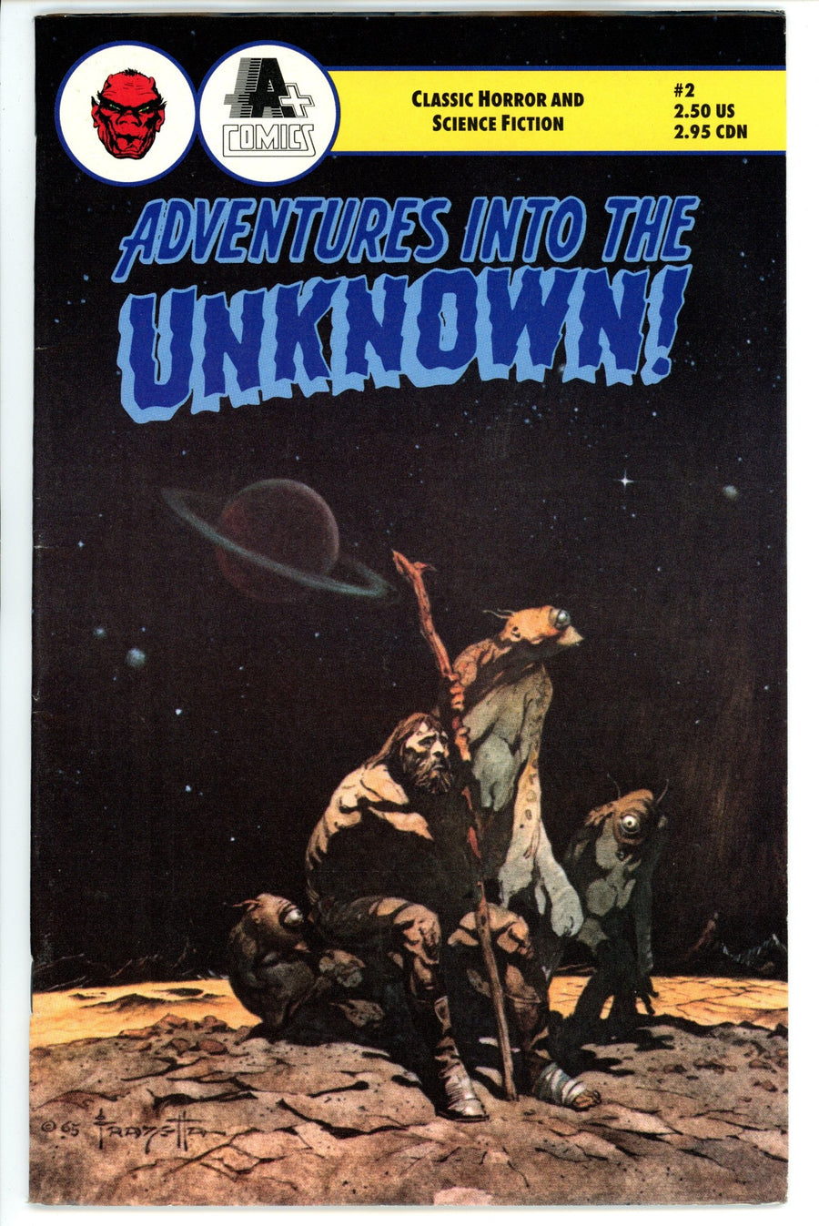 Adventures into the Unknown 2 FN/VF (7.0) (1990) 
