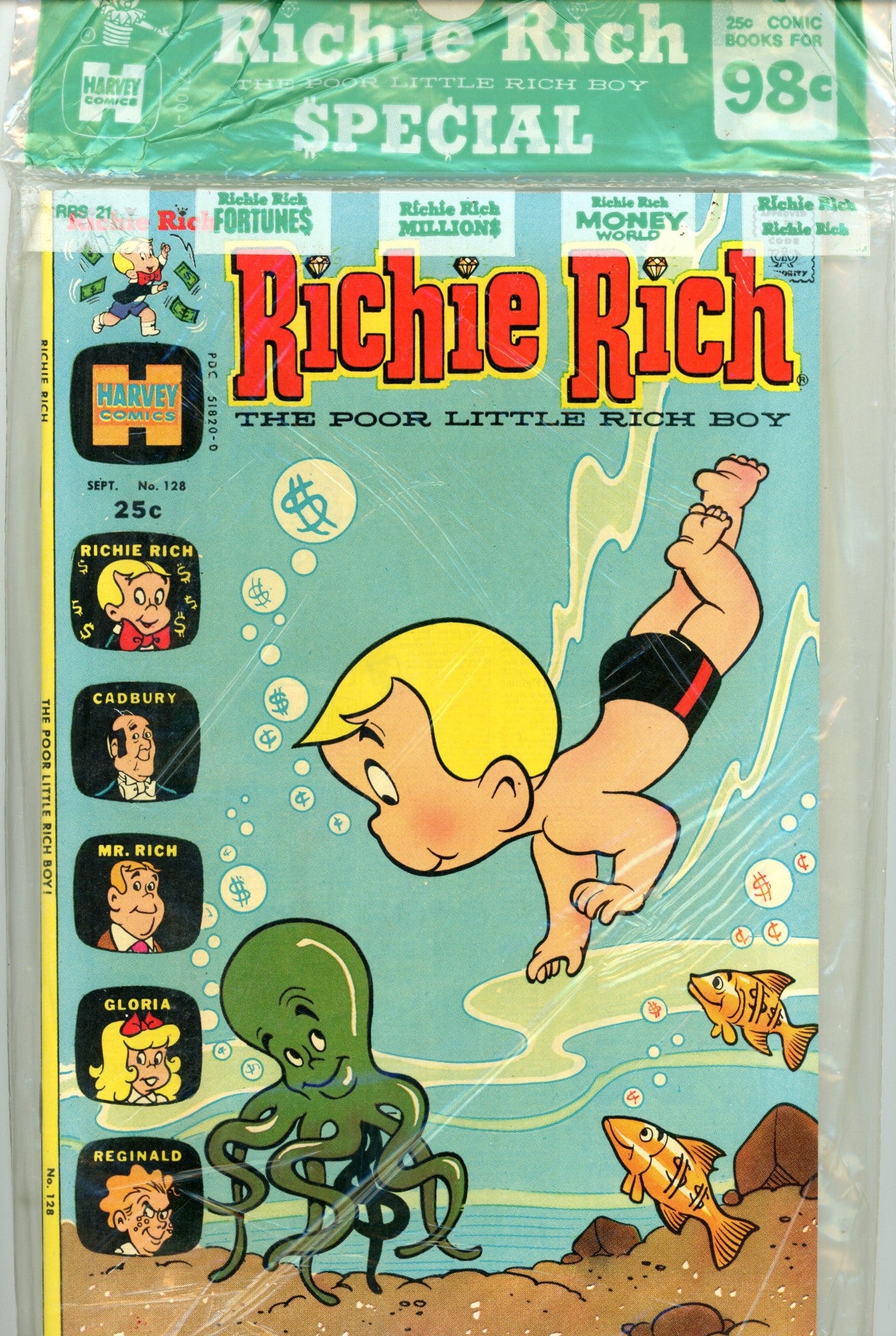 Richie Rich Special 4 Pack RRS-21 Sealed (1974)