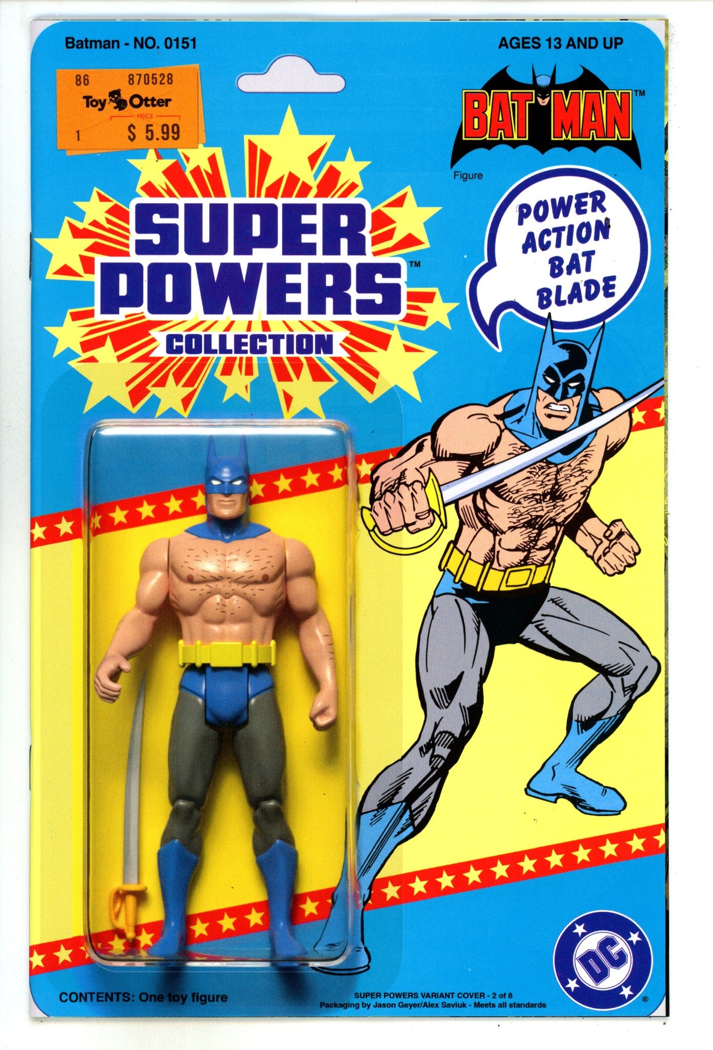 Batman Vol 3 151 Geyer Action Figure Variant (2024)