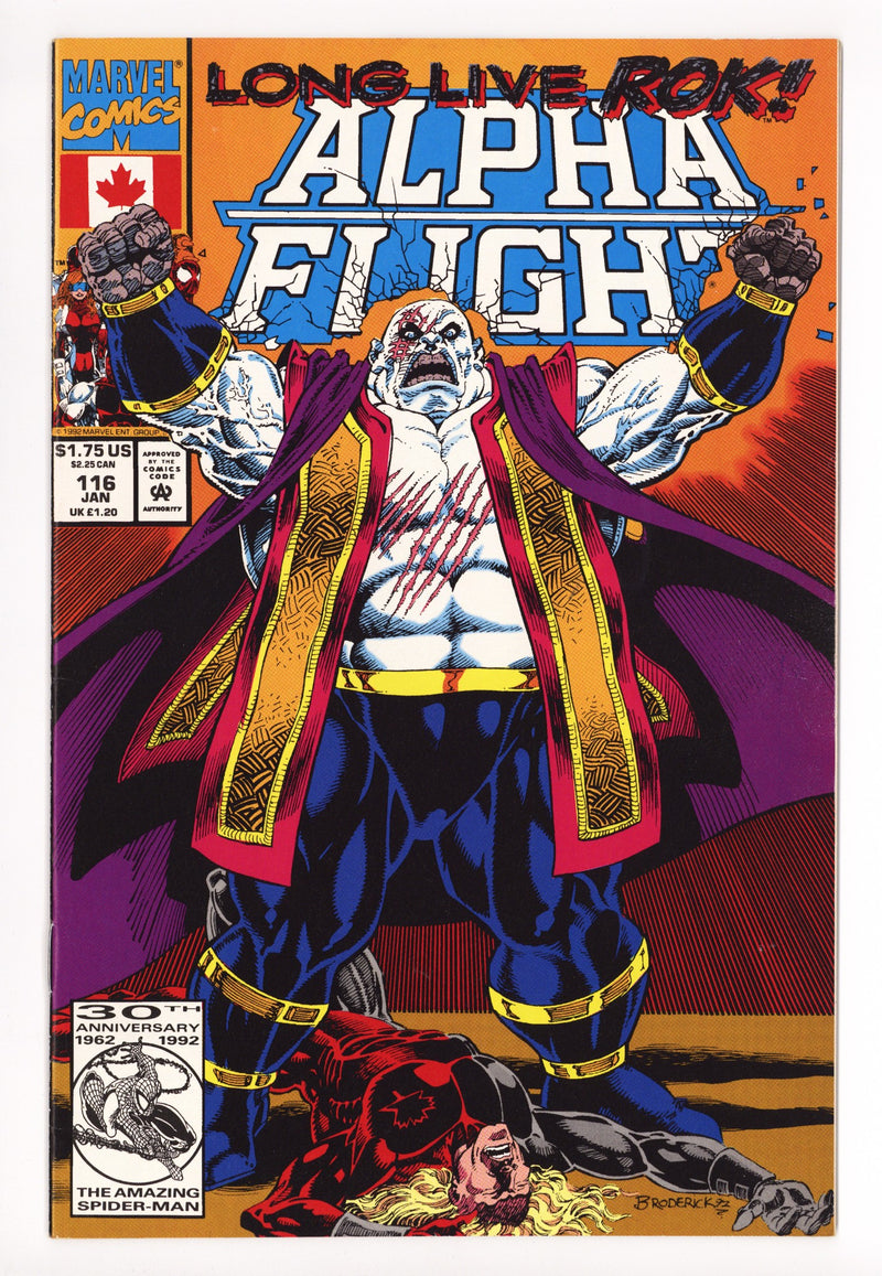 Alpha Flight Vol 1 116 Mid Grade (1993) 