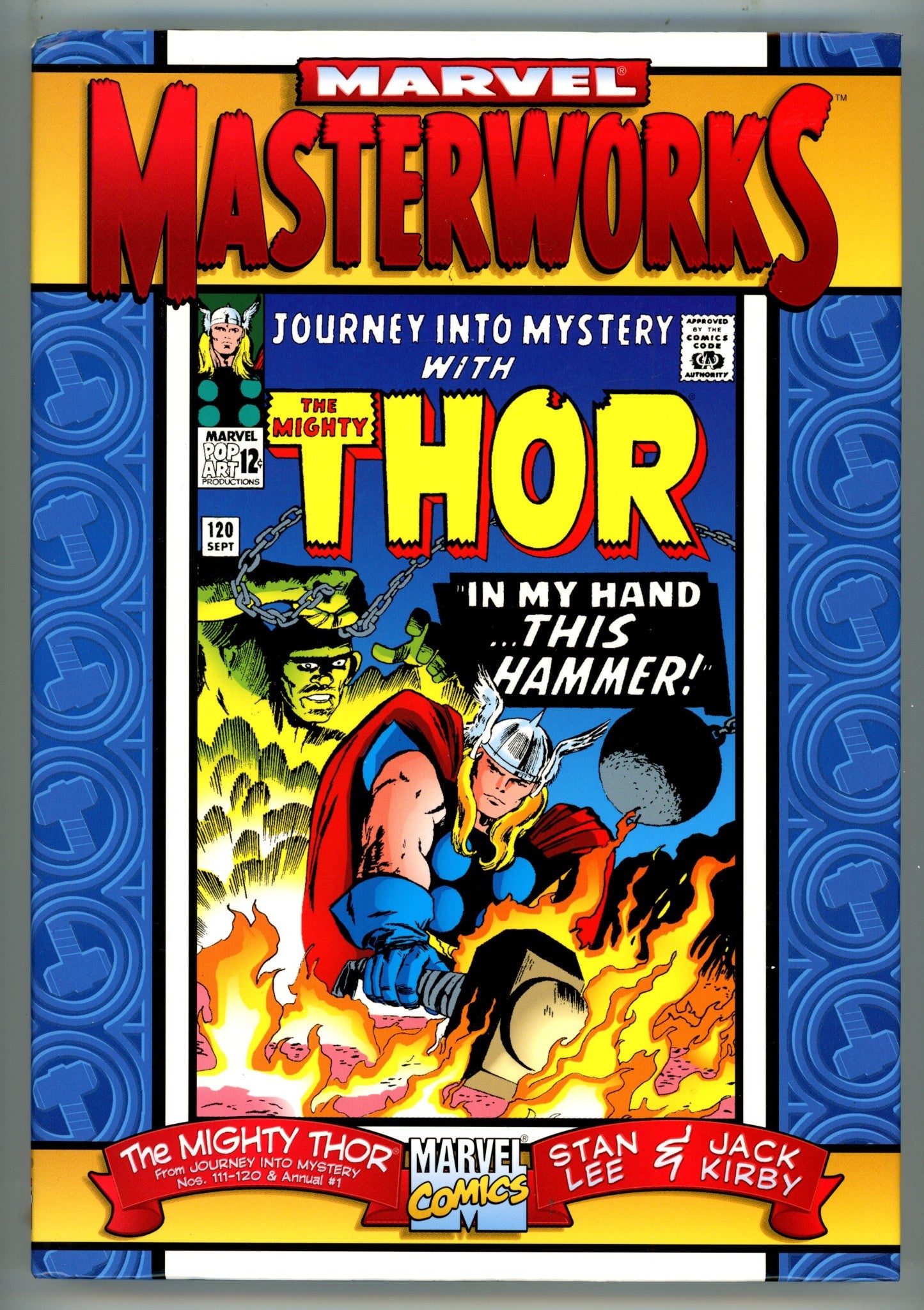 Marvel Masterworks: The Mighty Thor HC Vol 3 Mid Grade (2001) 