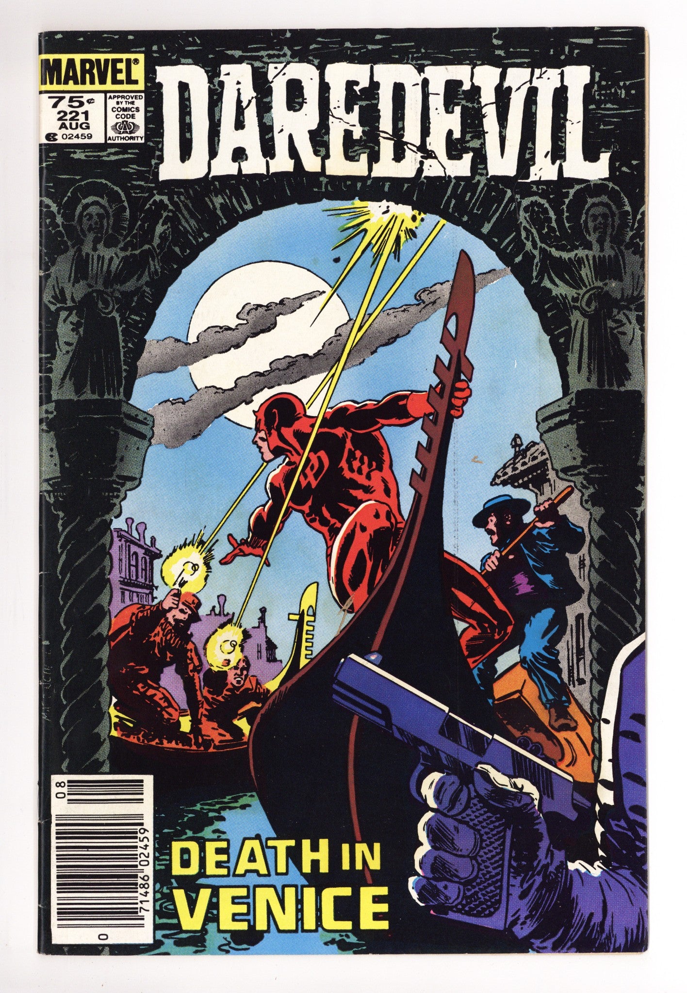Daredevil Vol 1 221 Low Grade (1985) Canadian Price Variant 