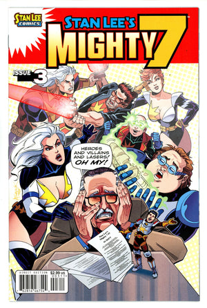 Stan Lee's Mighty 7 3 VF (8.0) (2012)