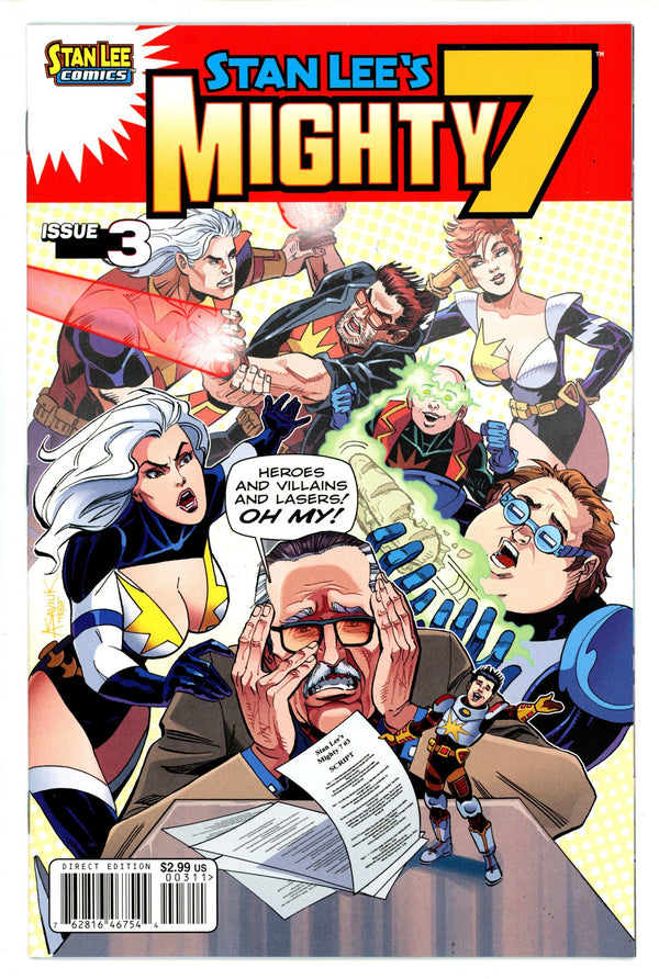 Stan Lee's Mighty 7 3 VF (8.0) (2012)
