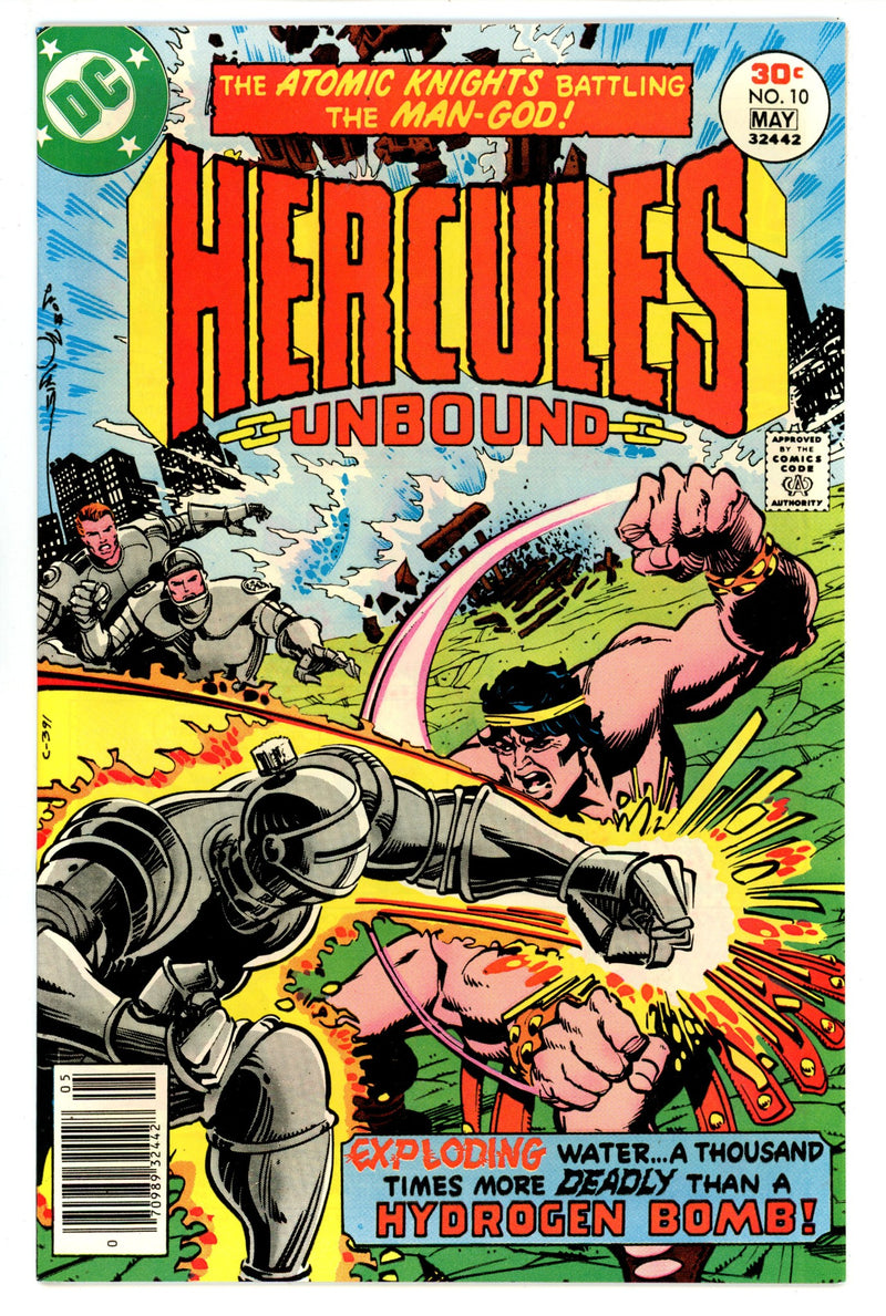 Hercules Unbound  10  VF+ (8.5)  (1977)   