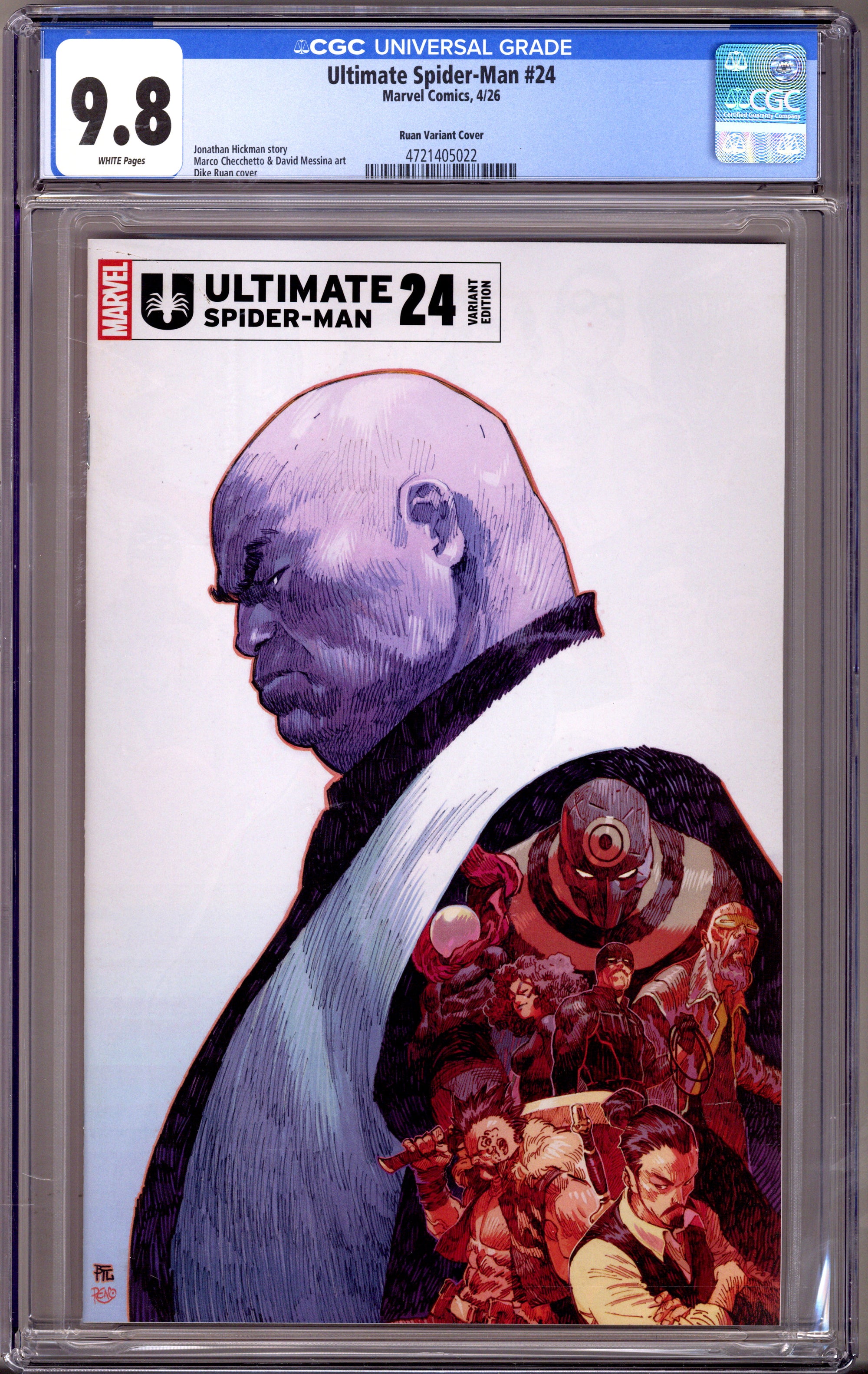 Ultimate Spider-Man Vol 2 24 CGC 9.8 (NM/M) (2026) Ruan Variant 