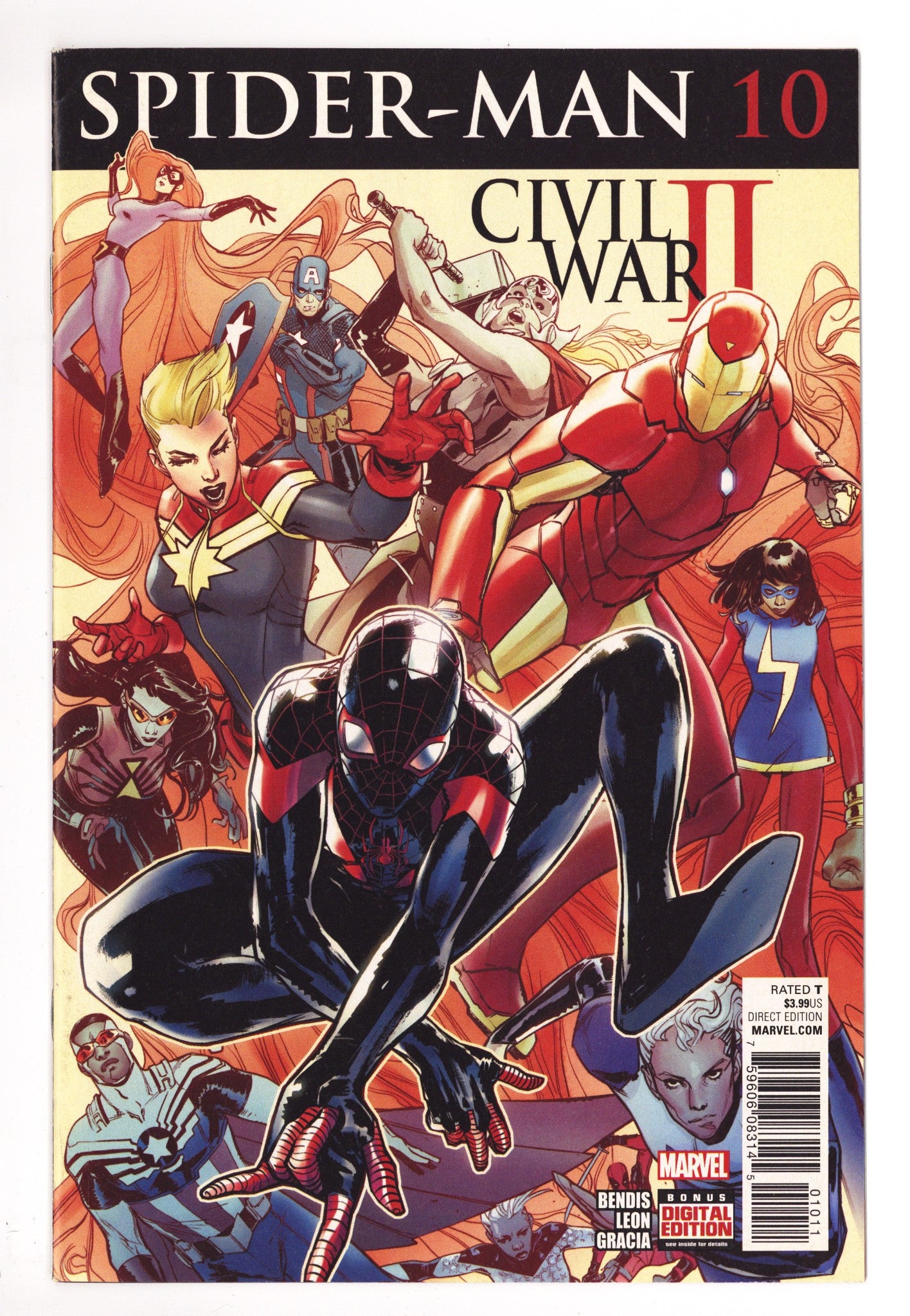 Spider-Man Vol 2 10 Mid Grade (2017) 
