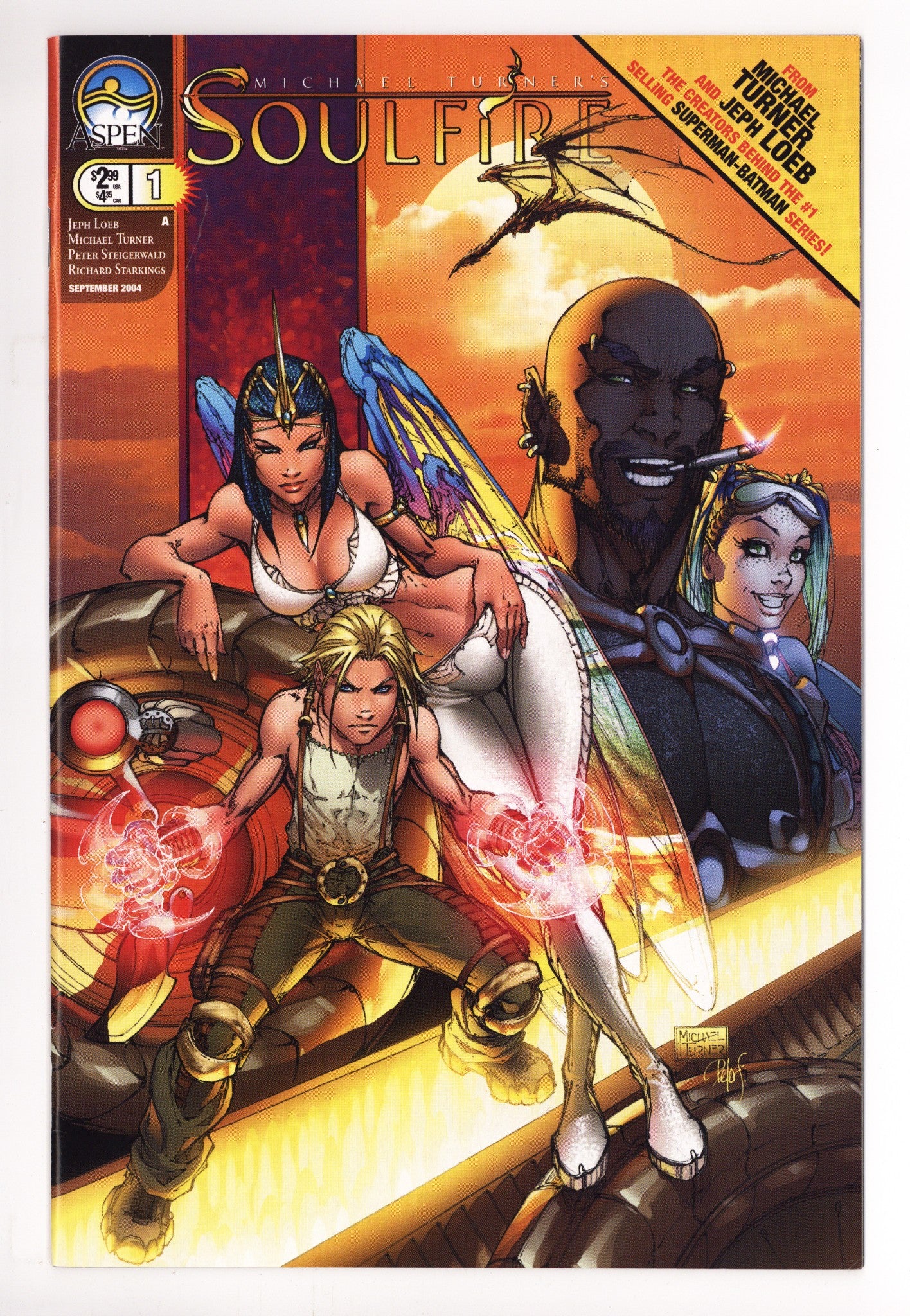 Michael Turner's Soulfire Vol 1 1 High Grade (2004) 