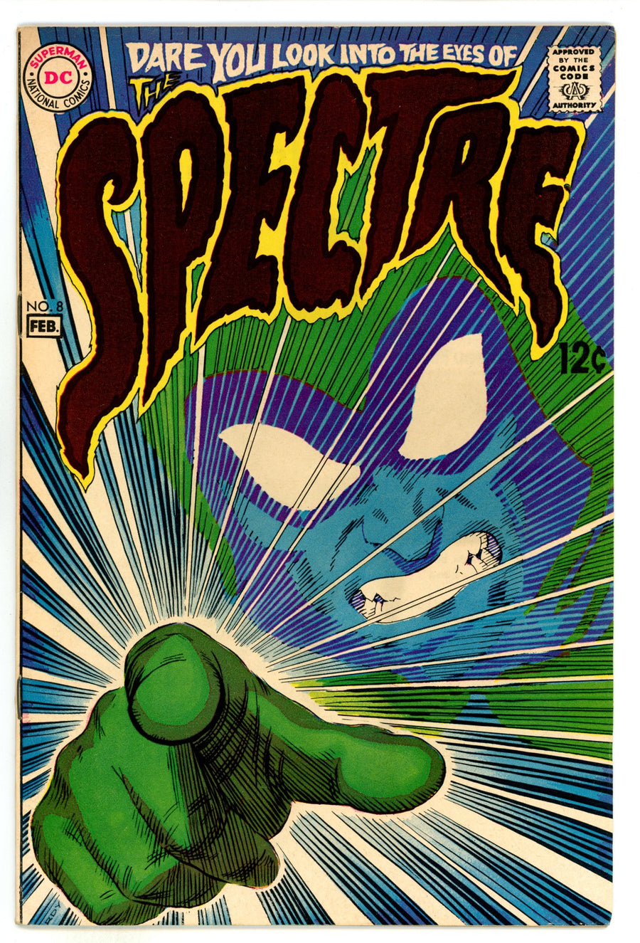 The Spectre Vol 1 8 FN (6.0) (1969) 
