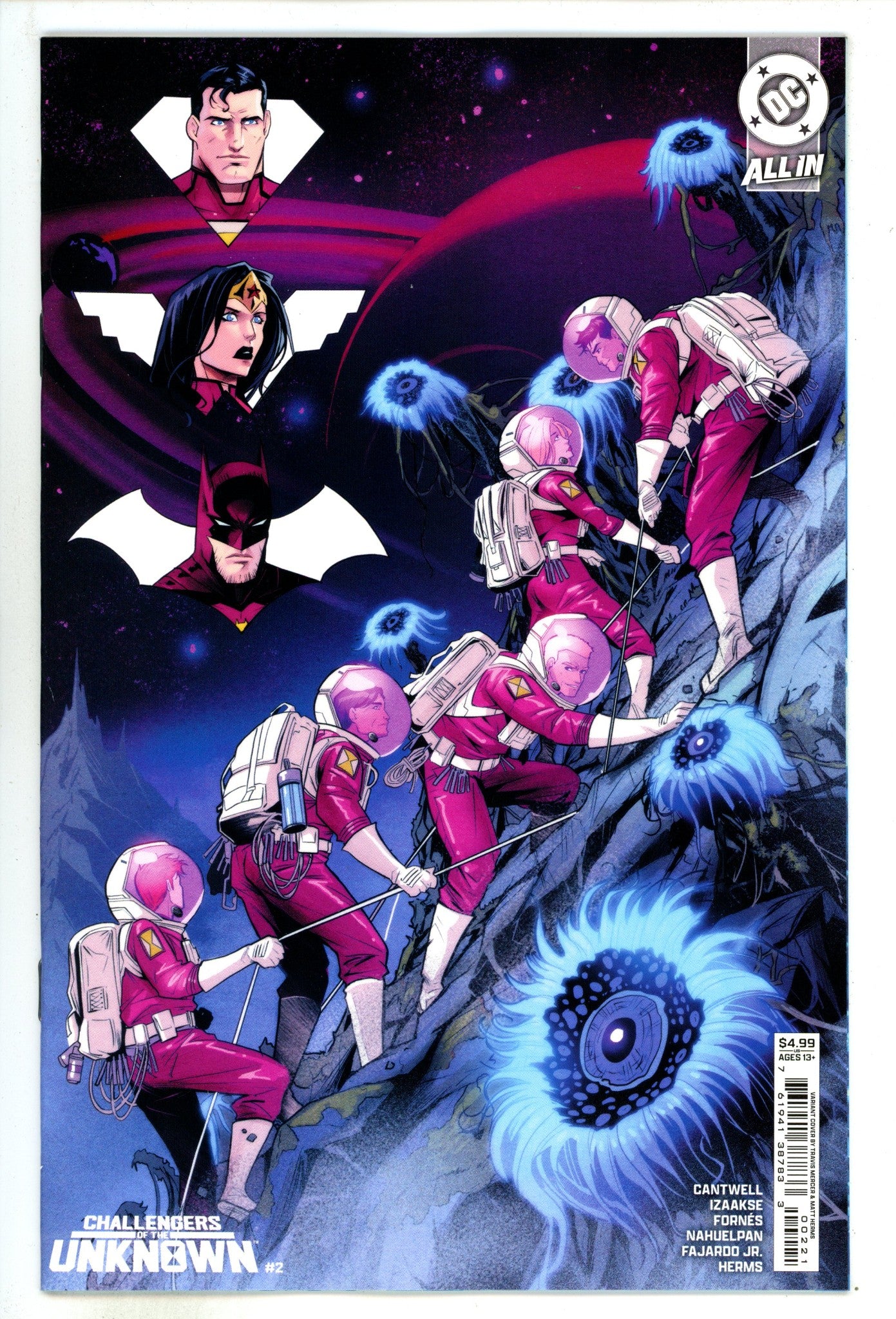 Challengers Of The Unknown Vol 5 2 Mercer Variant (2025)