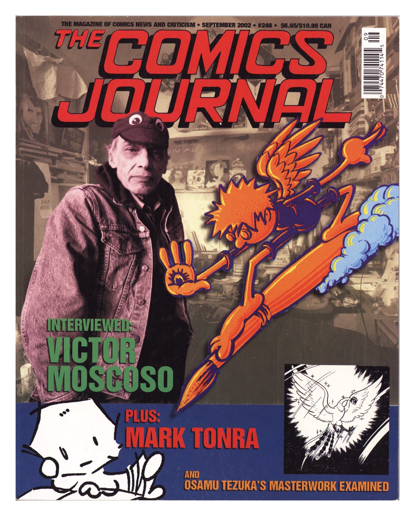 The Comics Journal 246 Mid Grade (2002) 