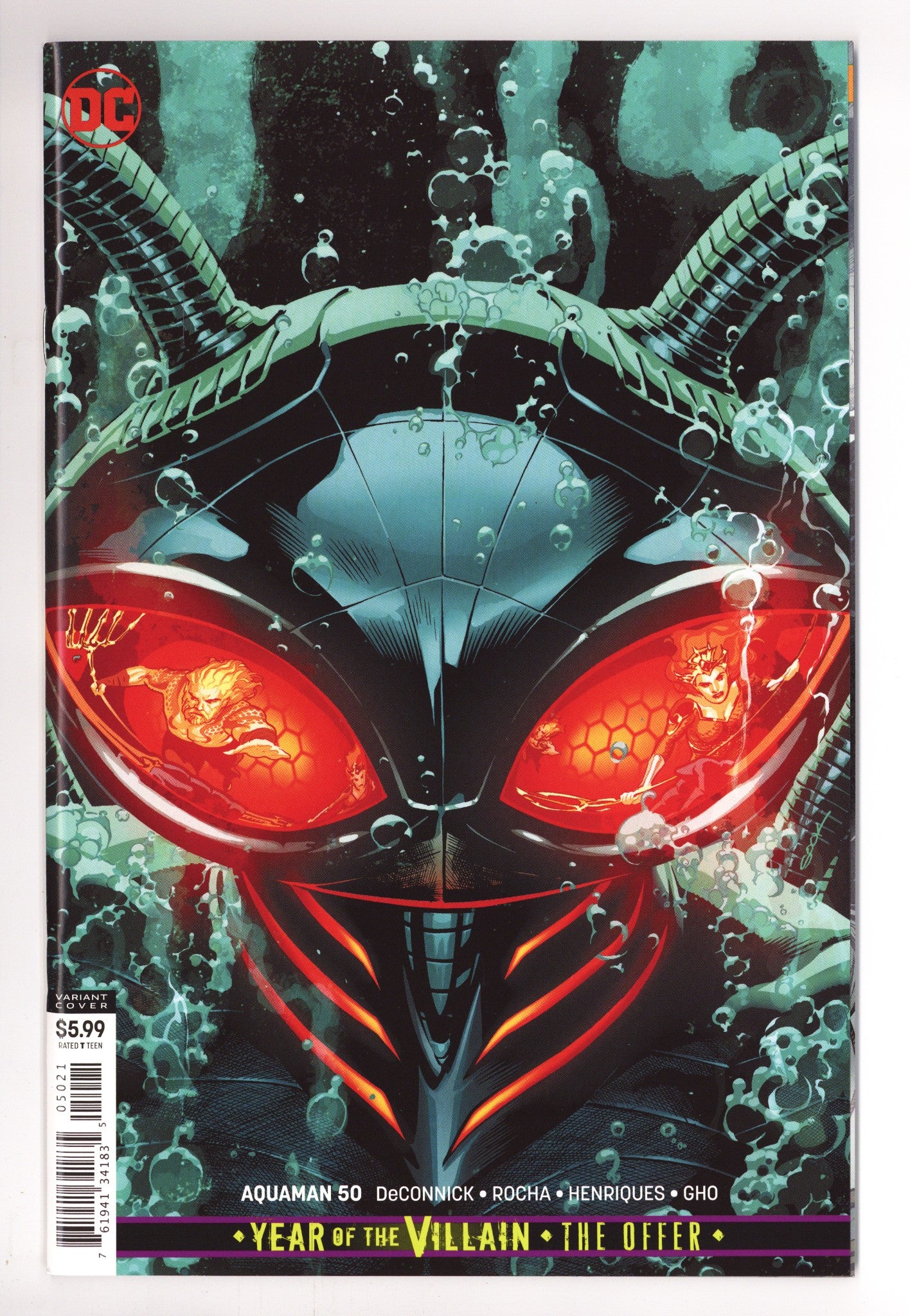 Aquaman Vol 8 50 High Grade (2019) Middleton Variant 