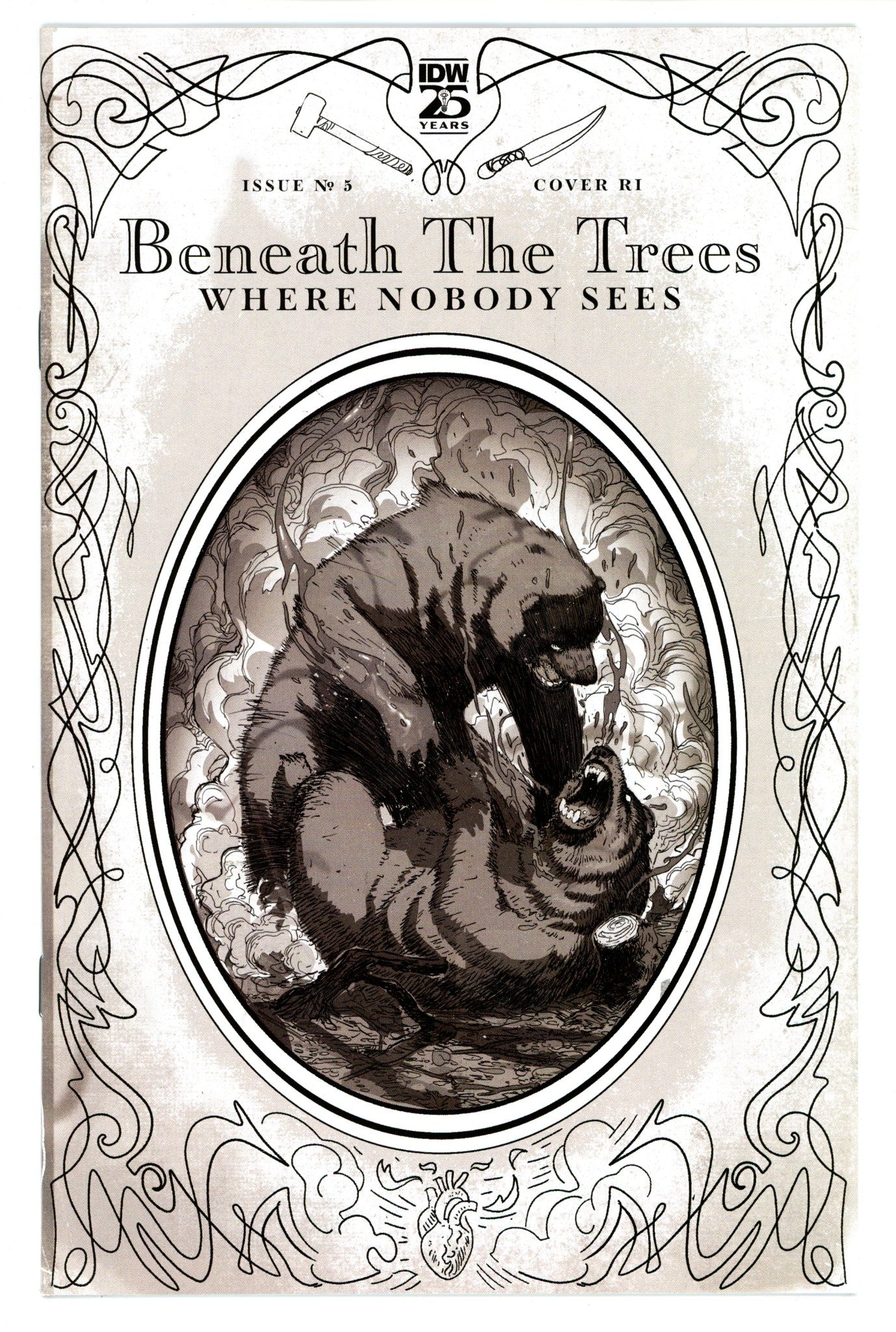 Beneath Trees Where Nobody Sees 5 Rossmo B&W Incentive Variant VF/NM (2024)