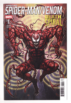Amazing Spider-Man / Venom: Death Spiral 1 Stonehouse Variant (2025)