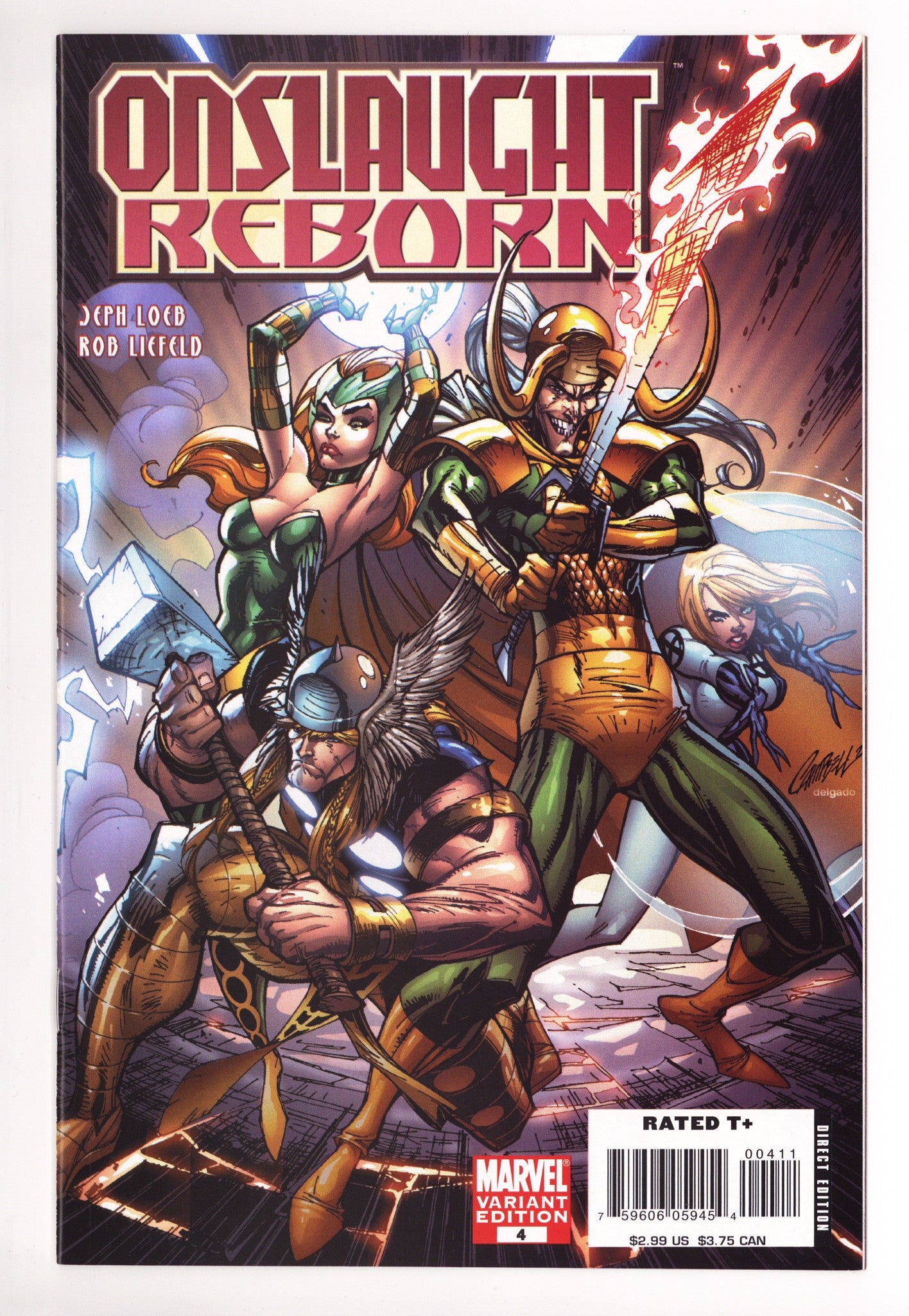 Onslaught Reborn 4 High Grade (2007) Campbell Variant 
