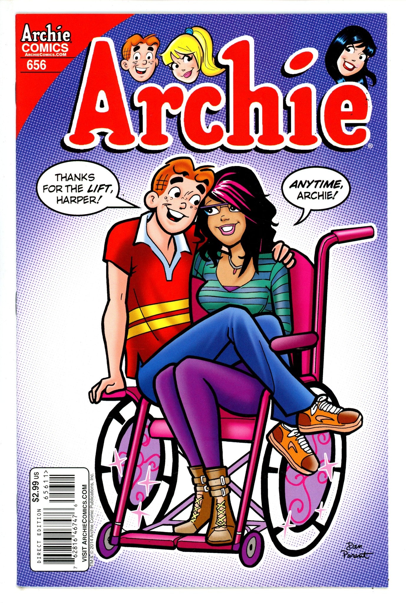 Archie Vol 1 656 Mid Grade (2014) 