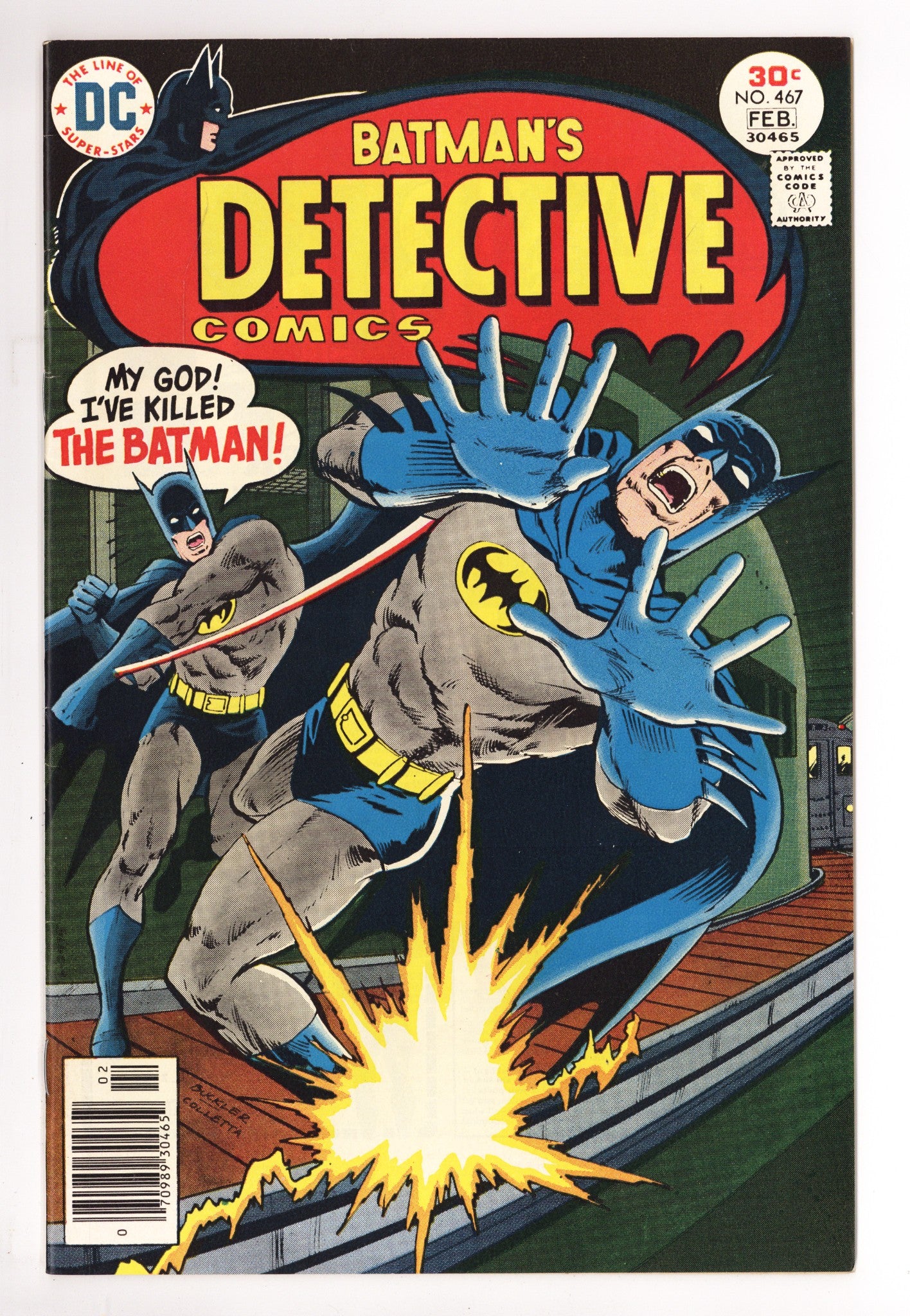 Detective Comics Vol 1 467 VF/NM (9.0) (1977) 