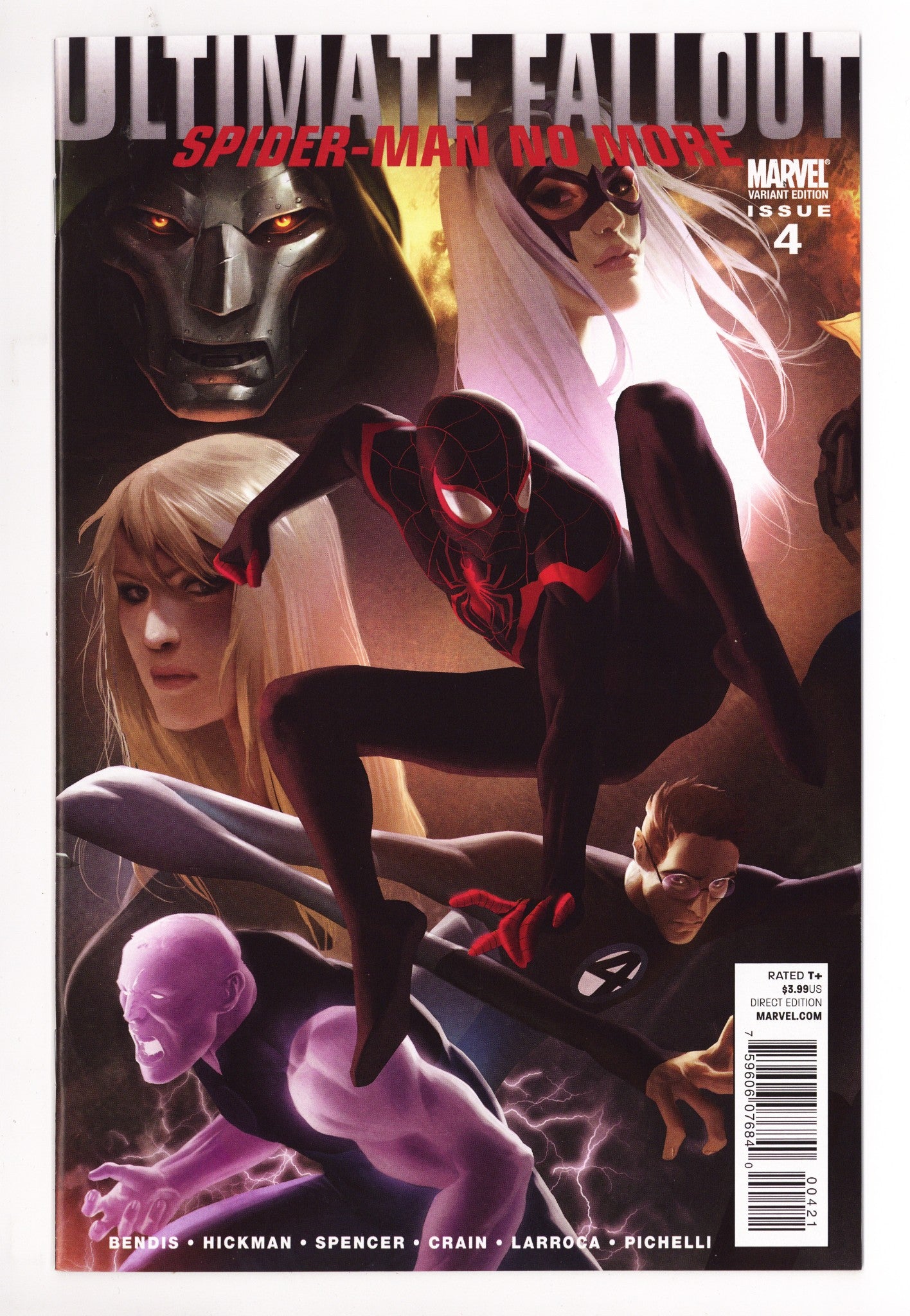 Ultimate Fallout   4  NM- (9.2)   (2011) Djurdjevic     Incentive Variant  