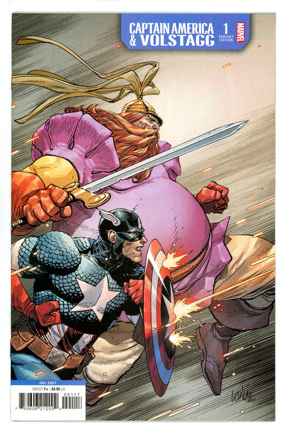 Captain America & Volstagg 1 Yu Incentive Variant VF/NM (2025)