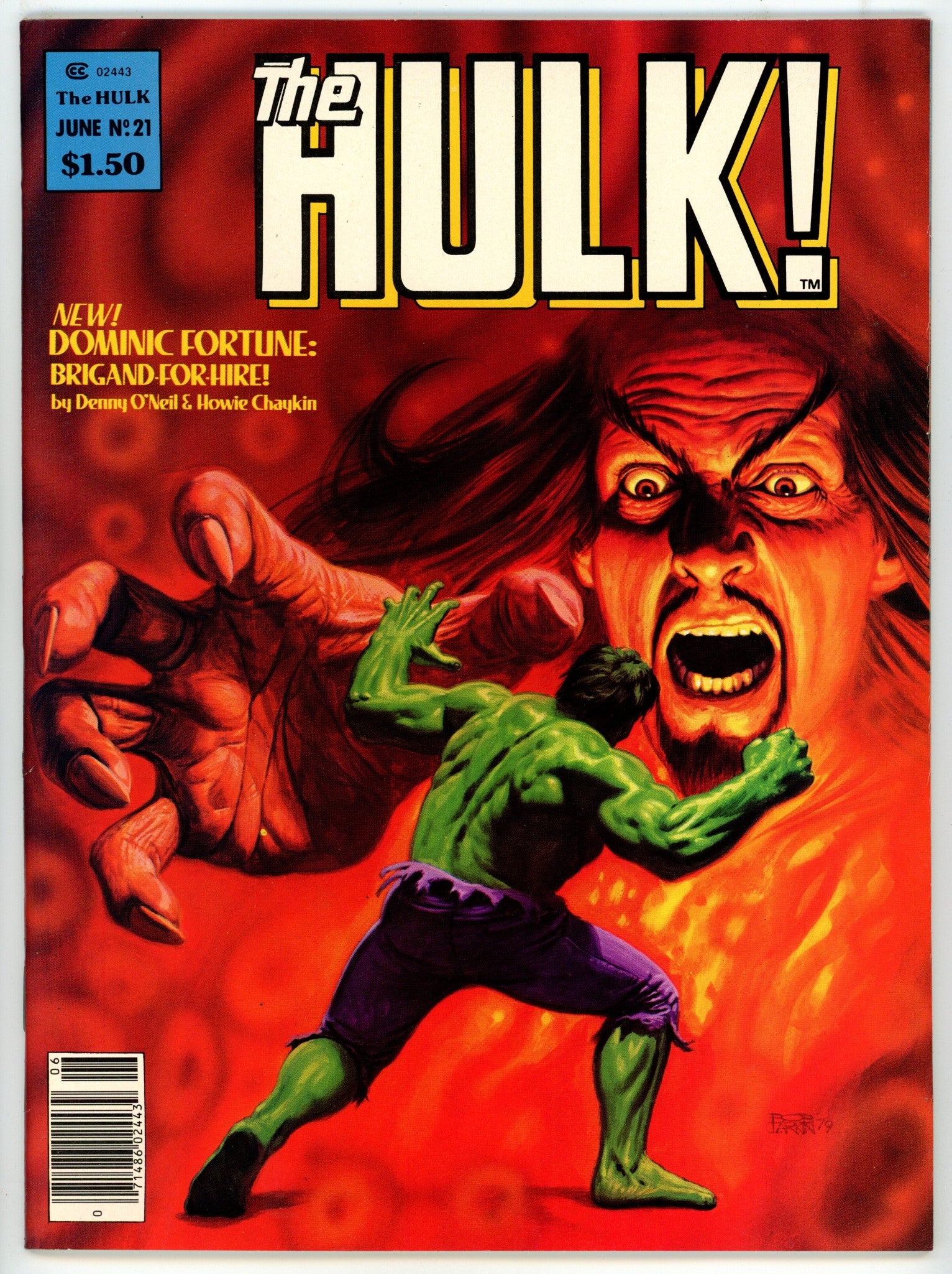 Hulk 21 VF+ (8.5) (1980) 