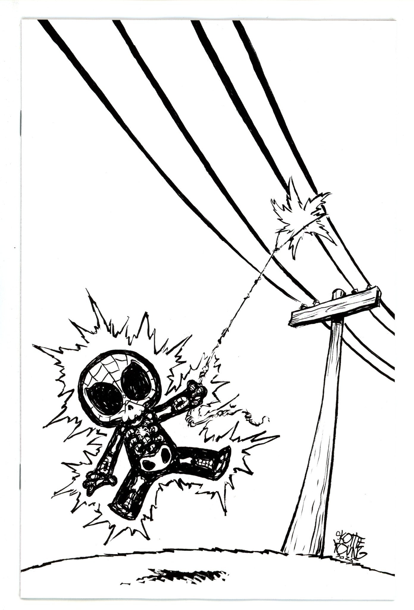 Amazing Spider-Man Vol 6 69 Young B&W Virgin Incentive Variant NM (2025)