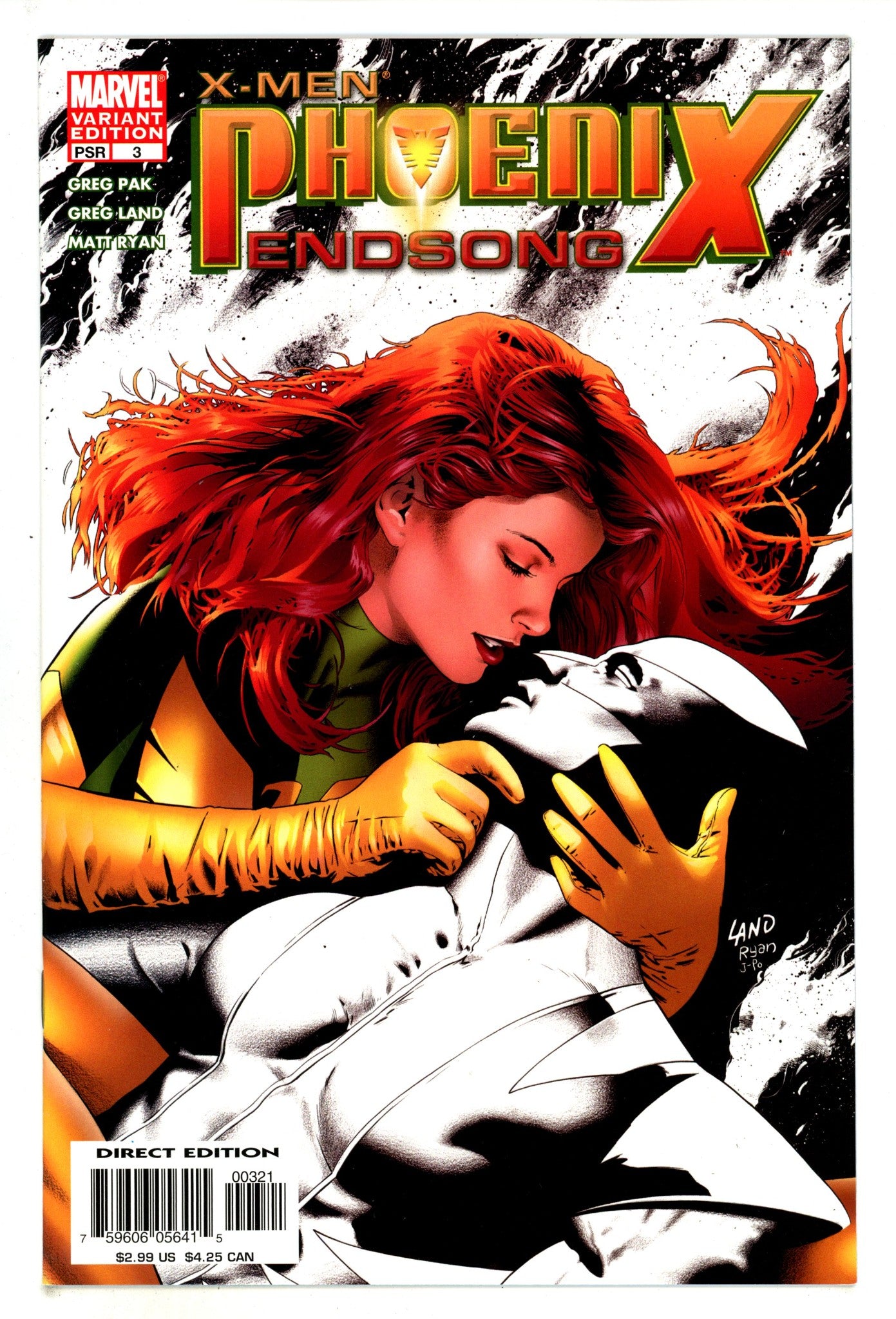 X-Men: Phoenix - Endsong   3  High Grade   (2005)     2nd Print  