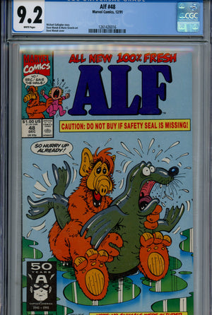 ALF 48 CGC 9.2 (NM-) (1991)