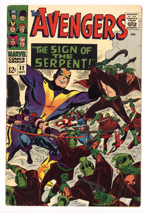The Avengers Vol 1 32 FN- (5.5) (1966) 