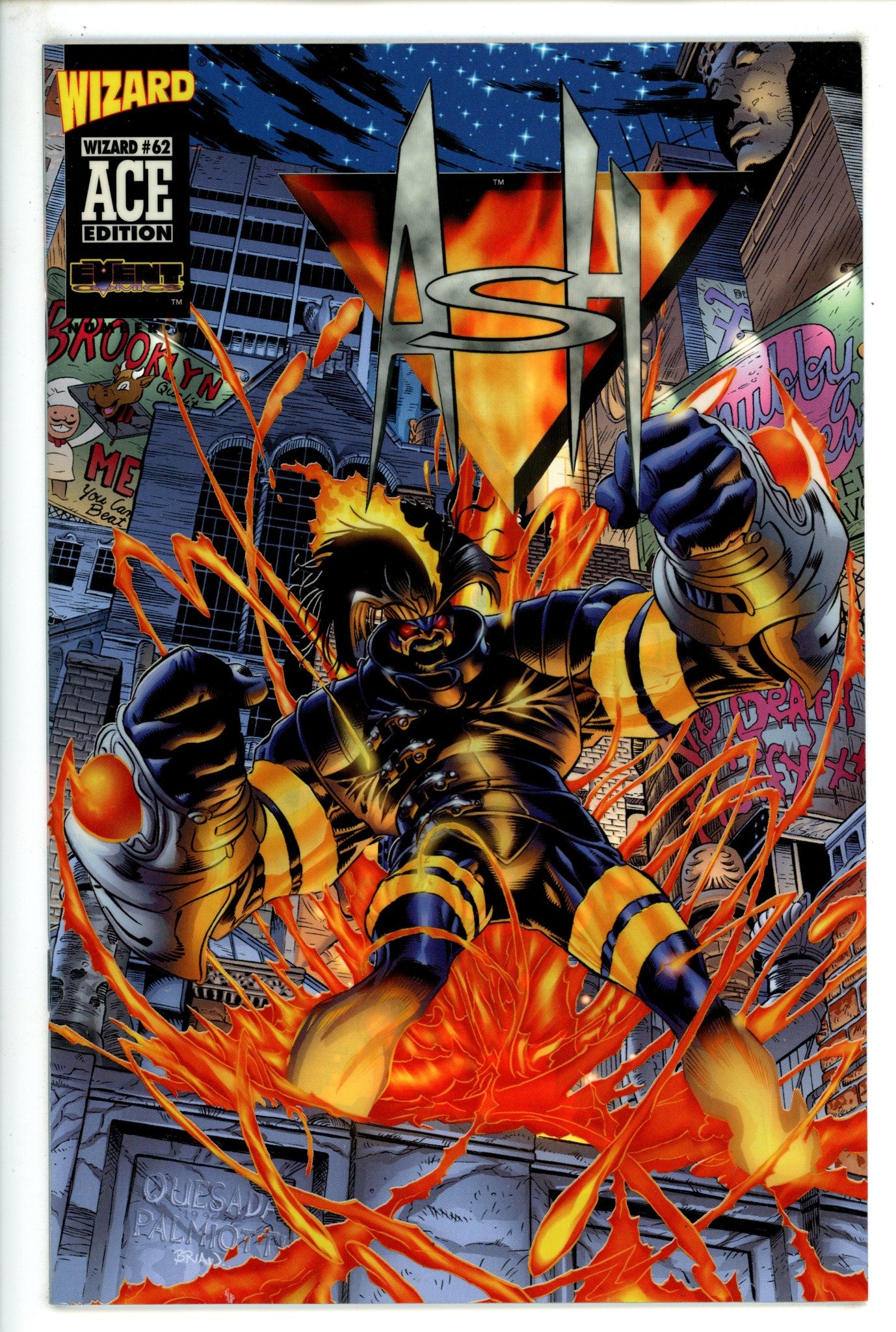 Wizard Ace Edition: Ash #1 8 VF/NM (1996)