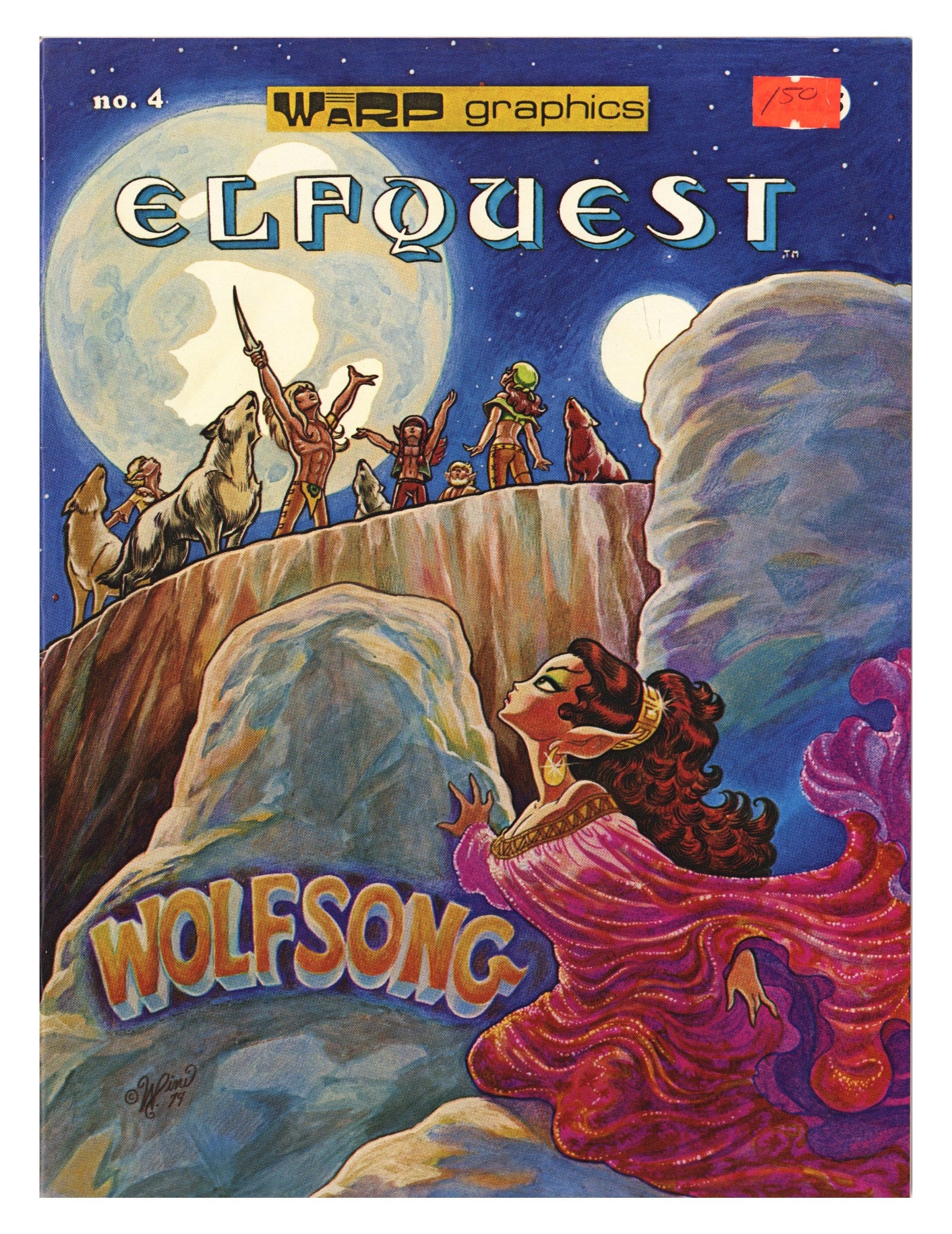 ElfQuest 4 Mid Grade (1979) 2nd Print 
