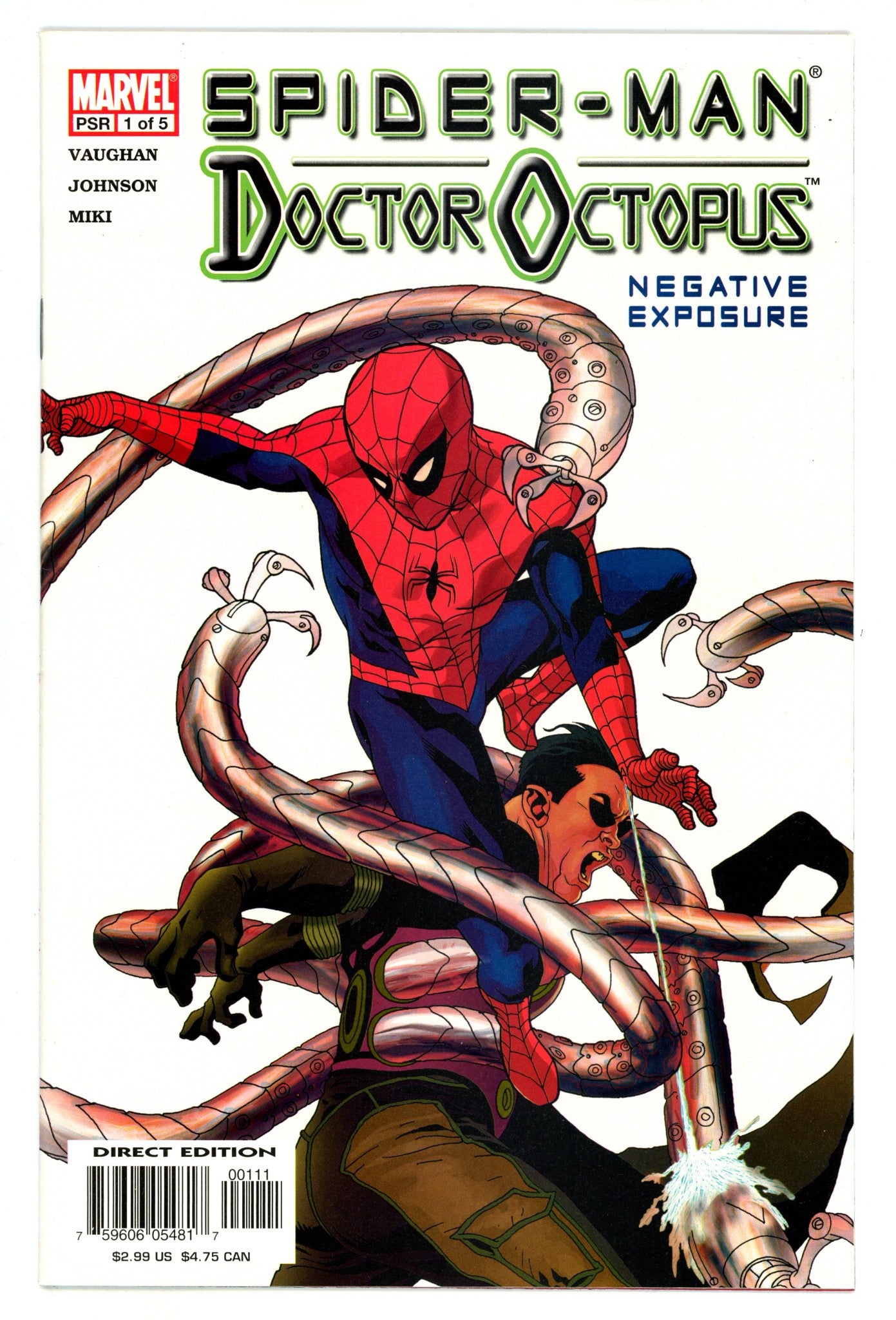 Doctor Octopus: Negative Exposure 1 High Grade (2003) 