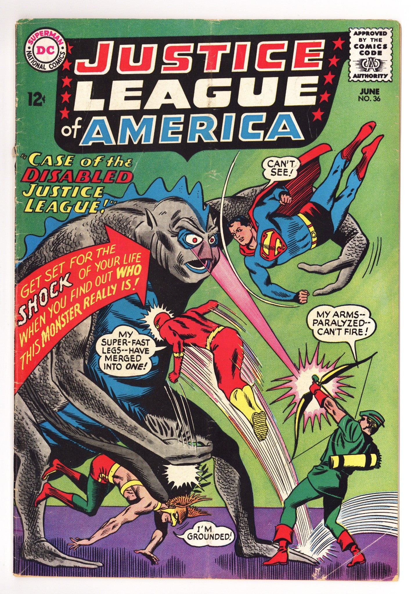 Justice League of America Vol 1 36 VG- (3.5) (1965) 