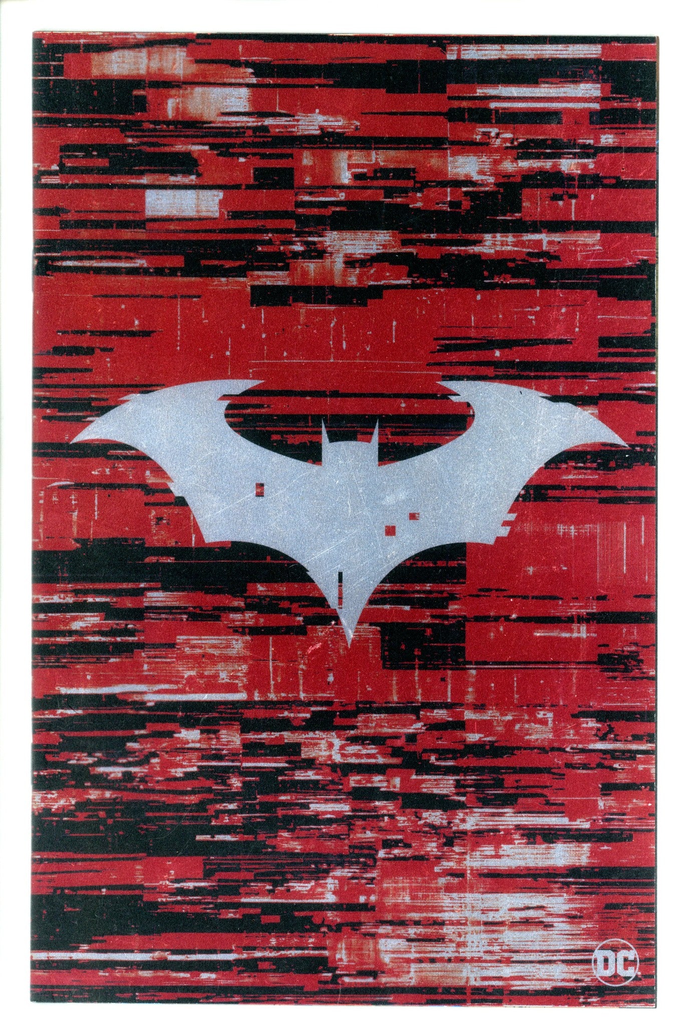 Batman Vol 3 139 Bat Symbol Glitch Foil Variant (2023)