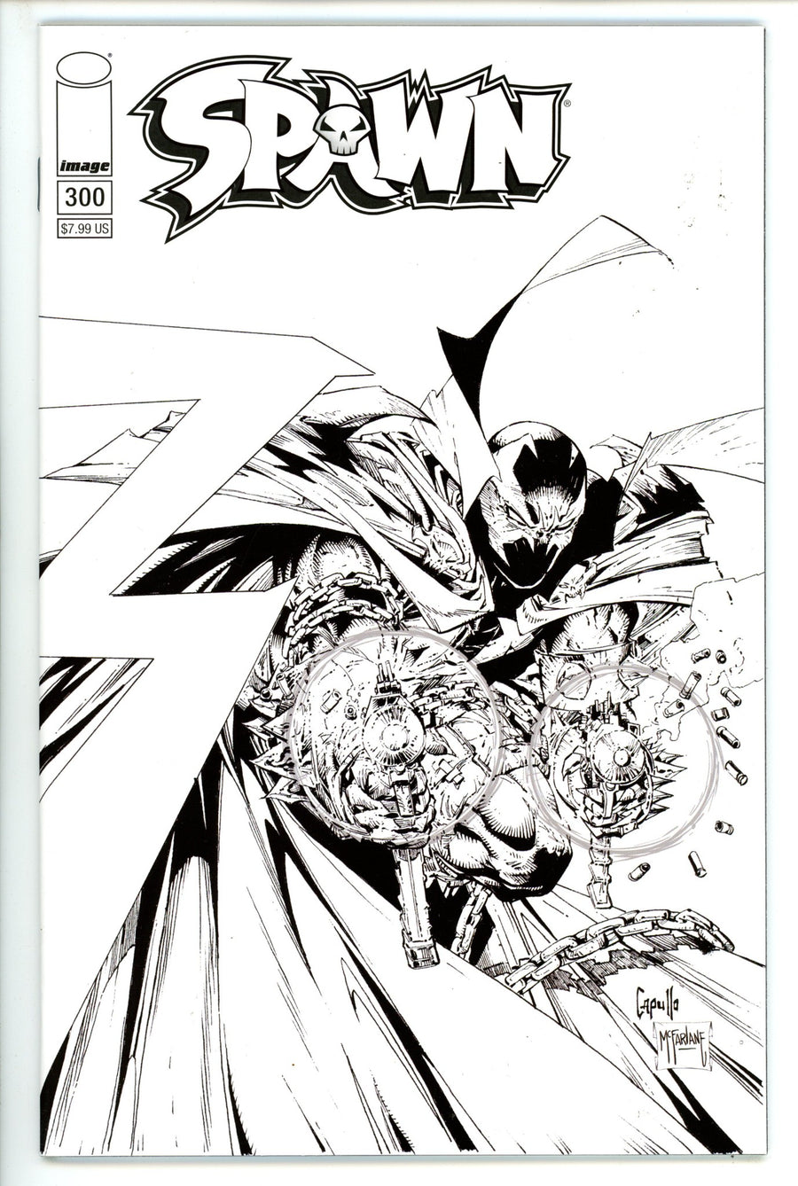 Spawn 300 Capullo B&W Variant NM (2019)