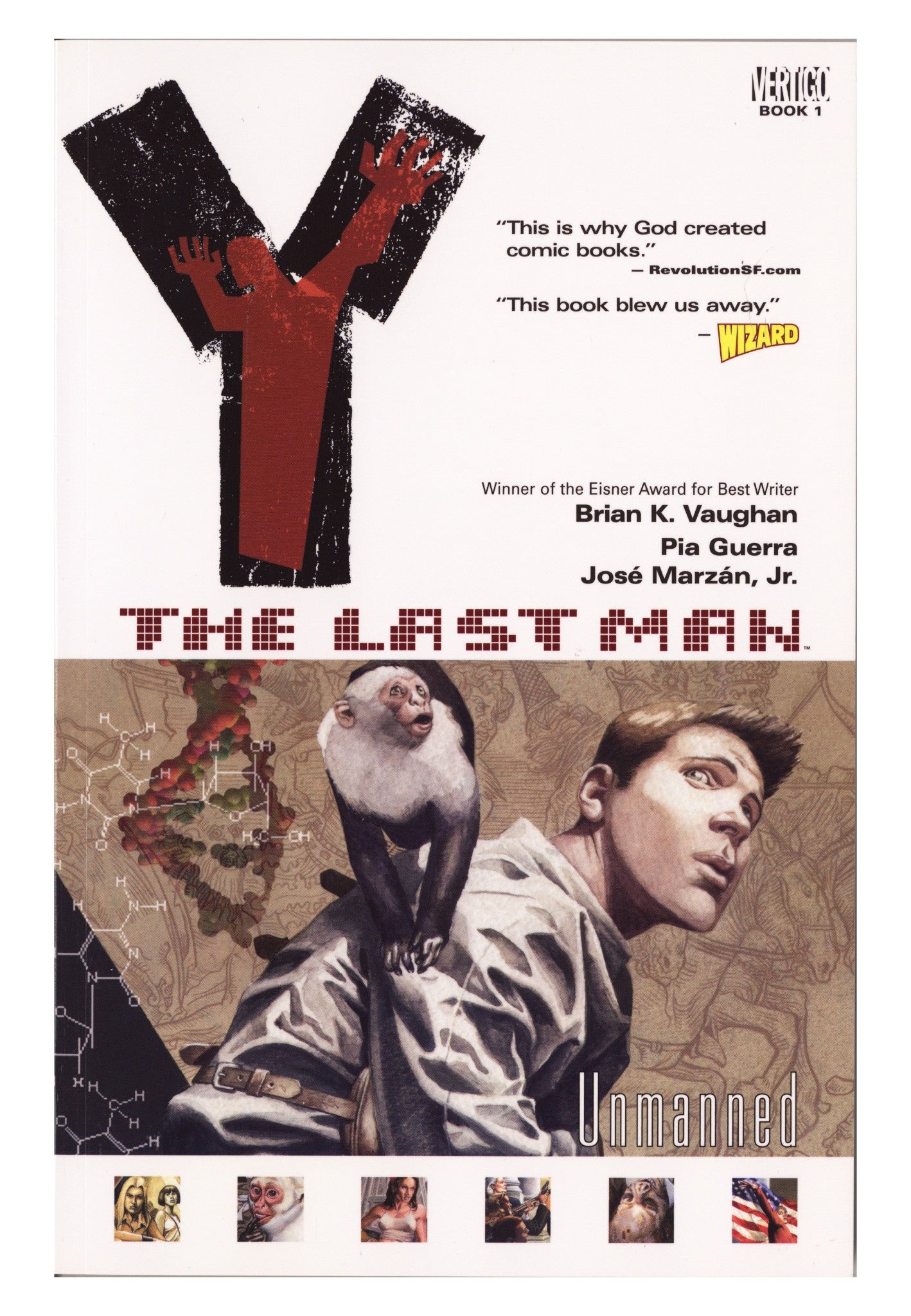 Y: The Last Man TPB Vol 1   High Grade 12th Print  (2003)        