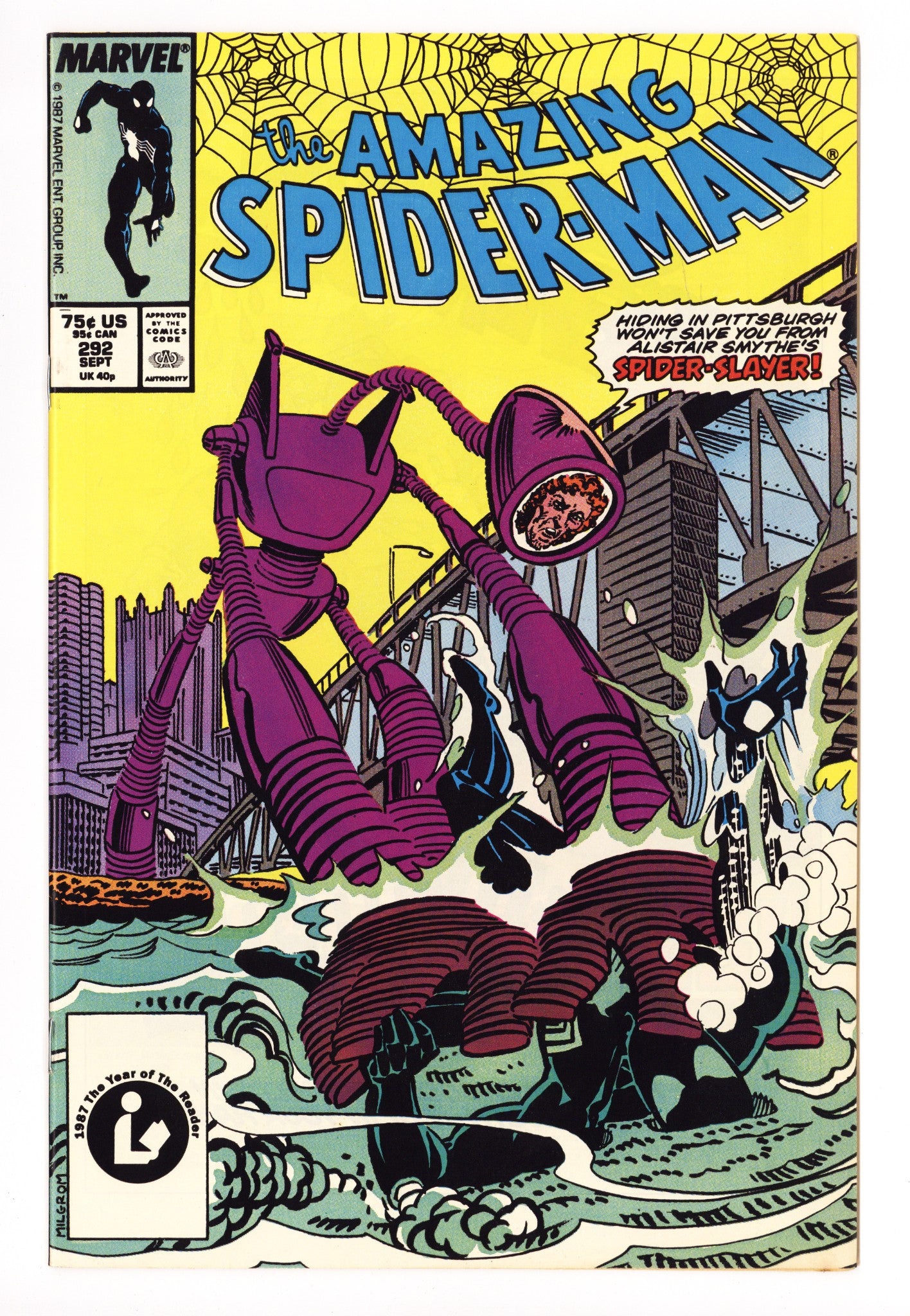 The Amazing Spider-Man Vol 1 292 VF+ (8.5) (1987) 