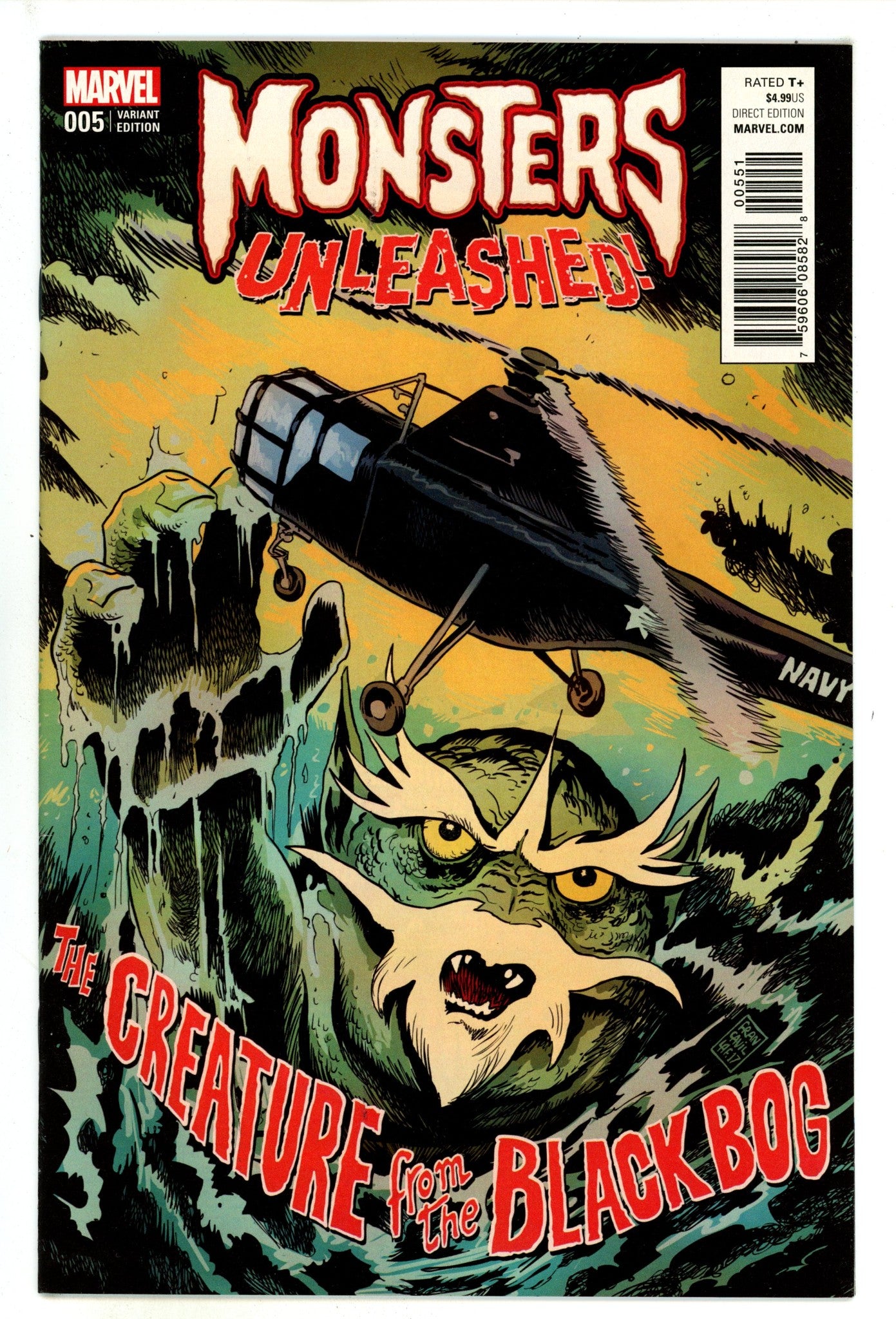 Monsters Unleashed Vol 2 5 High Grade (2017) Francavilla Variant 