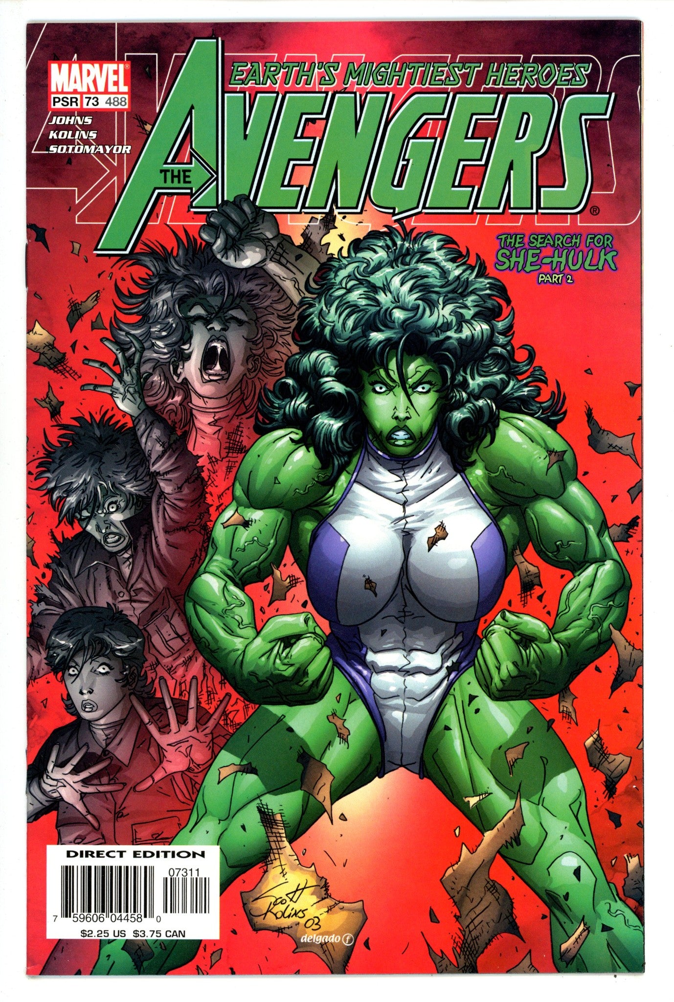 Avengers Vol 3 73 (488) High Grade (2003) 