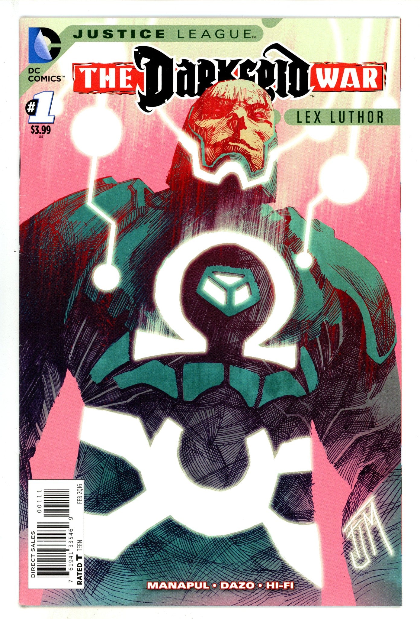 Justice League: Darkseid War: Lex Luthor Vol 2 1 High Grade (2016) 