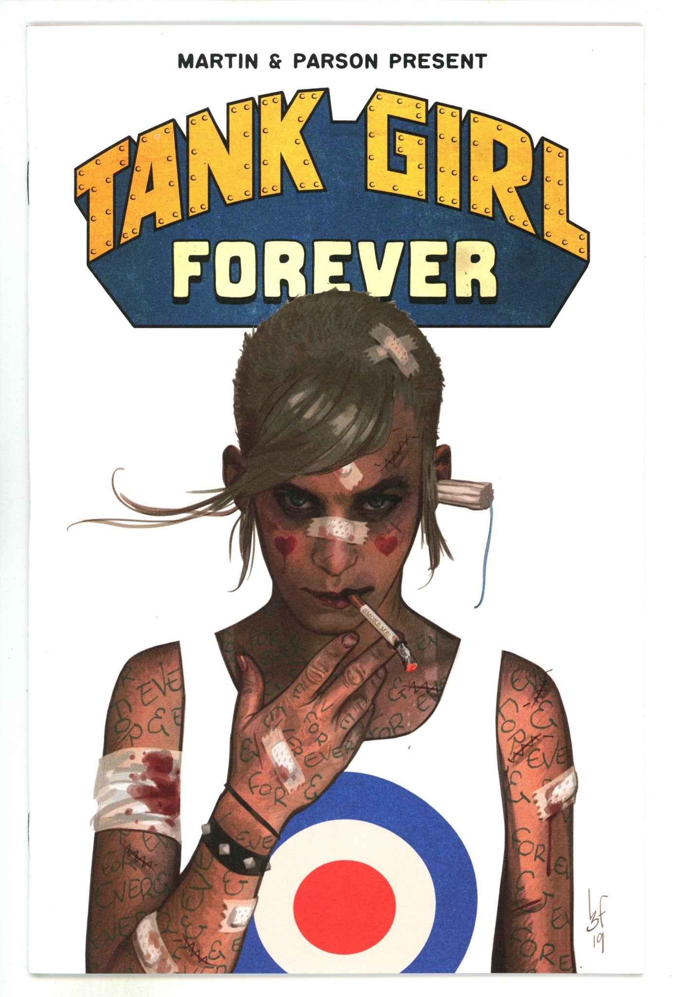 Tank Girl Forever 6 NM- (9.2) (2019) Chevalier Variant 