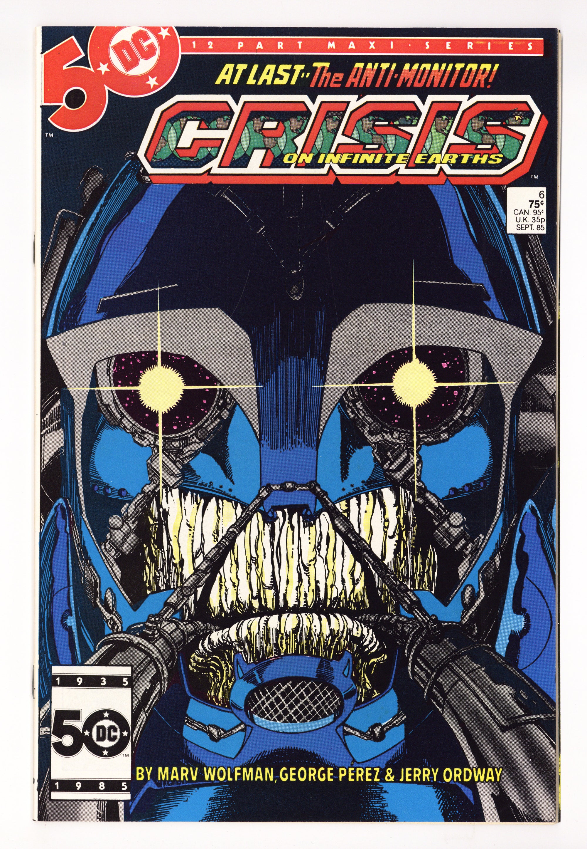 Crisis on Infinite Earths 6 VF (8.0) (1985) 