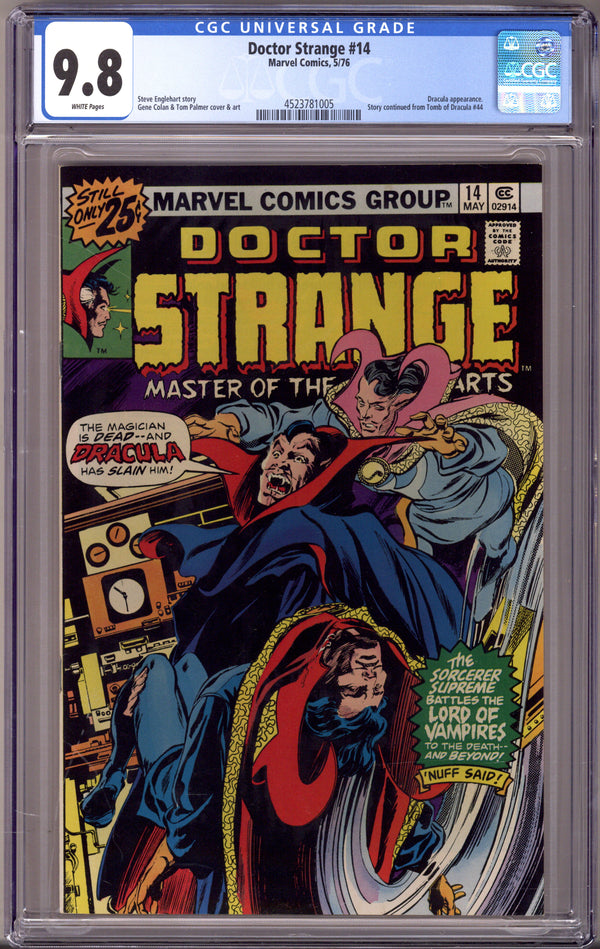 Doctor Strange Vol 2 14 CGC 9.8 (NM/M) (1976)