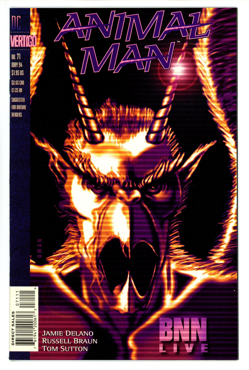 Animal Man Vol 1 71 (1994)