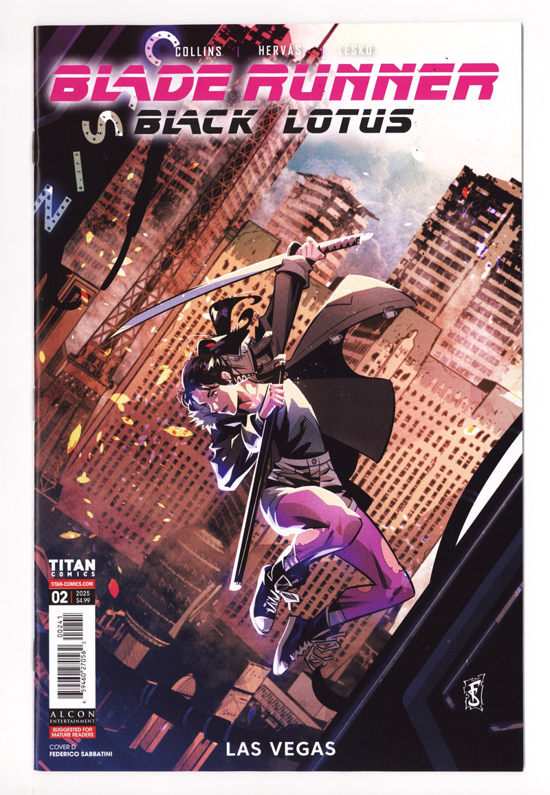 Blade Runner Black Lotus Las Vegas  2 Sabbatini  Variant   (2025)