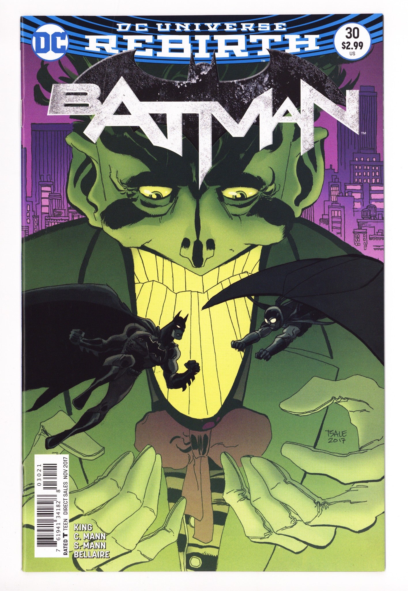 Batman Vol 3 30 High Grade (2017) Sale Variant 