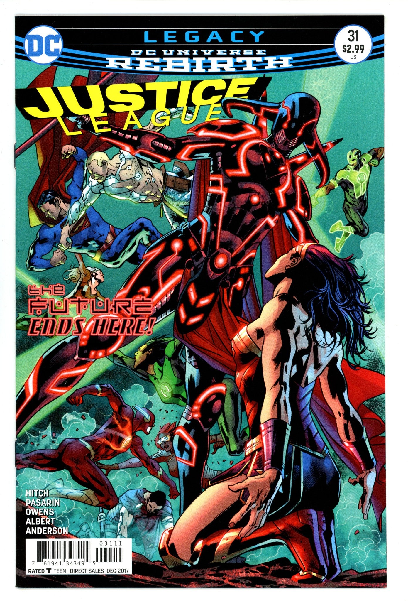 Justice League Vol 2 31 High Grade (2017) 