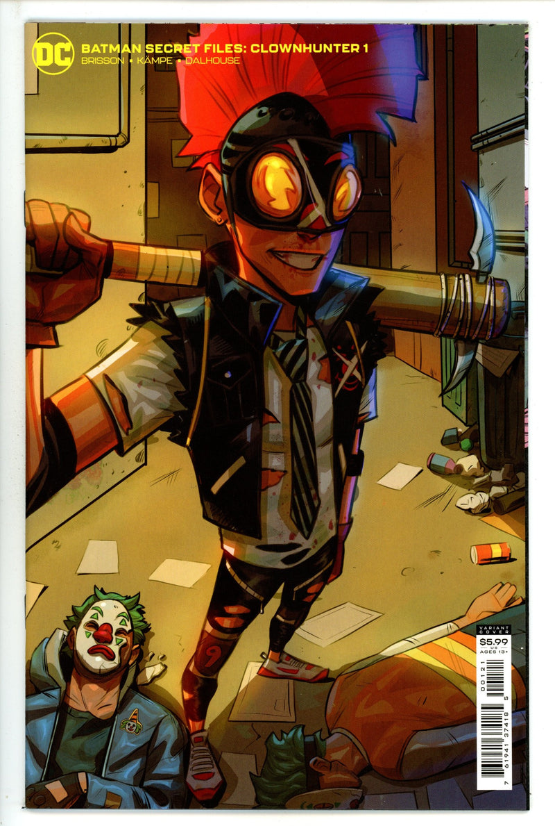 Batman Secret Files: Clownhunter 1 High Grade (2021) Ofosu Variant 