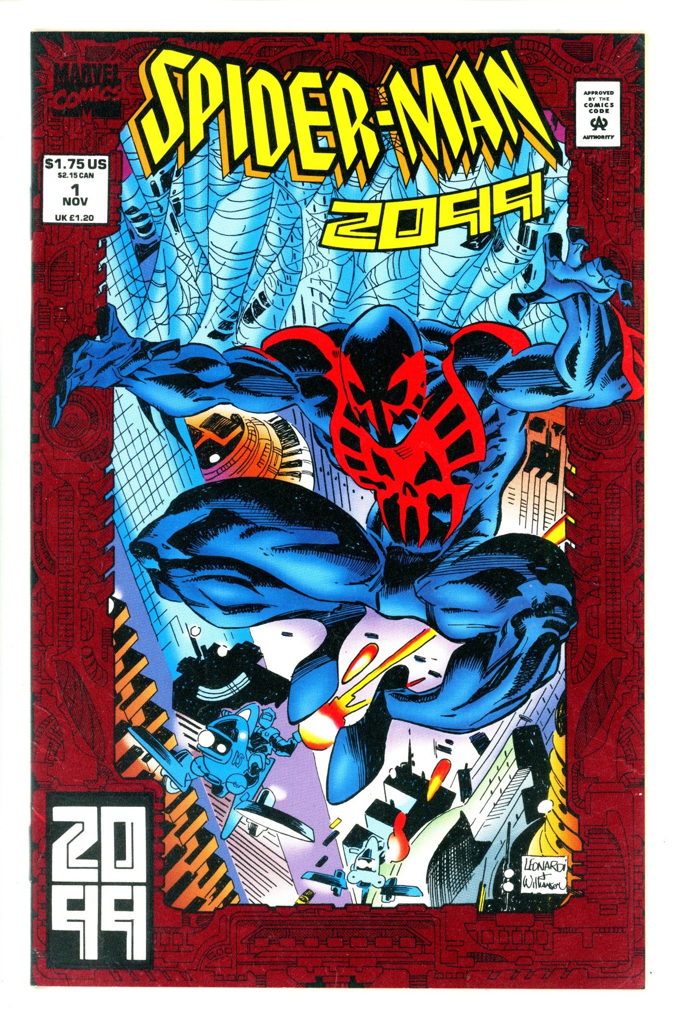 Spider-Man 2099 Vol 1 1 VF (8.0) (1992) 