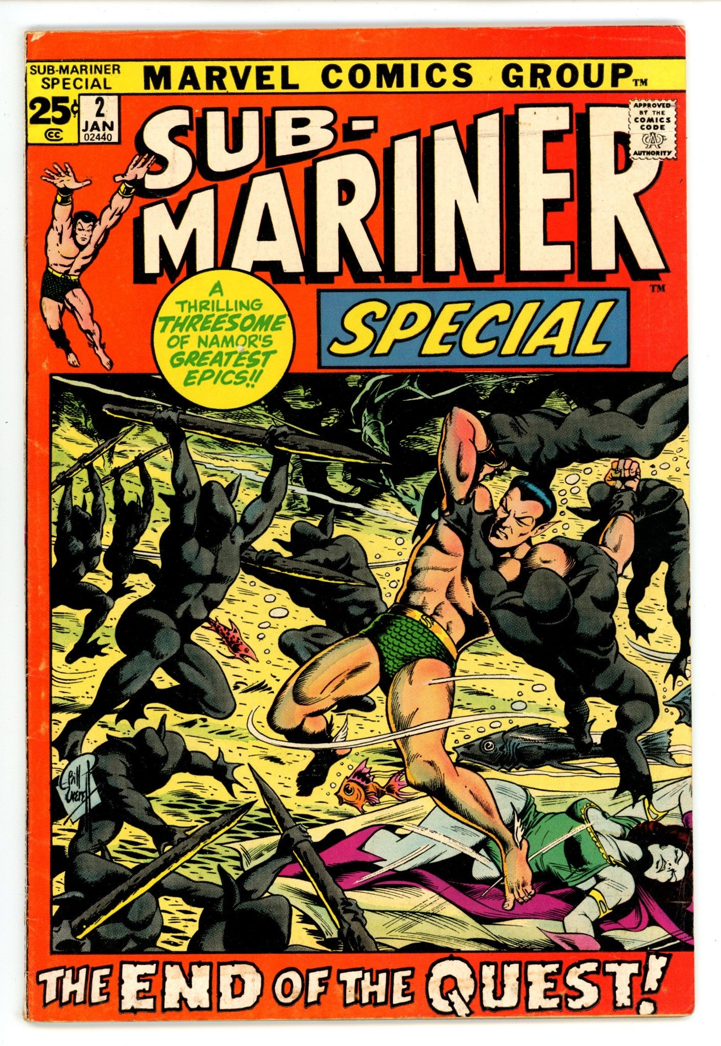 Sub-Mariner Special 2 VG/FN (5.0) (1972)