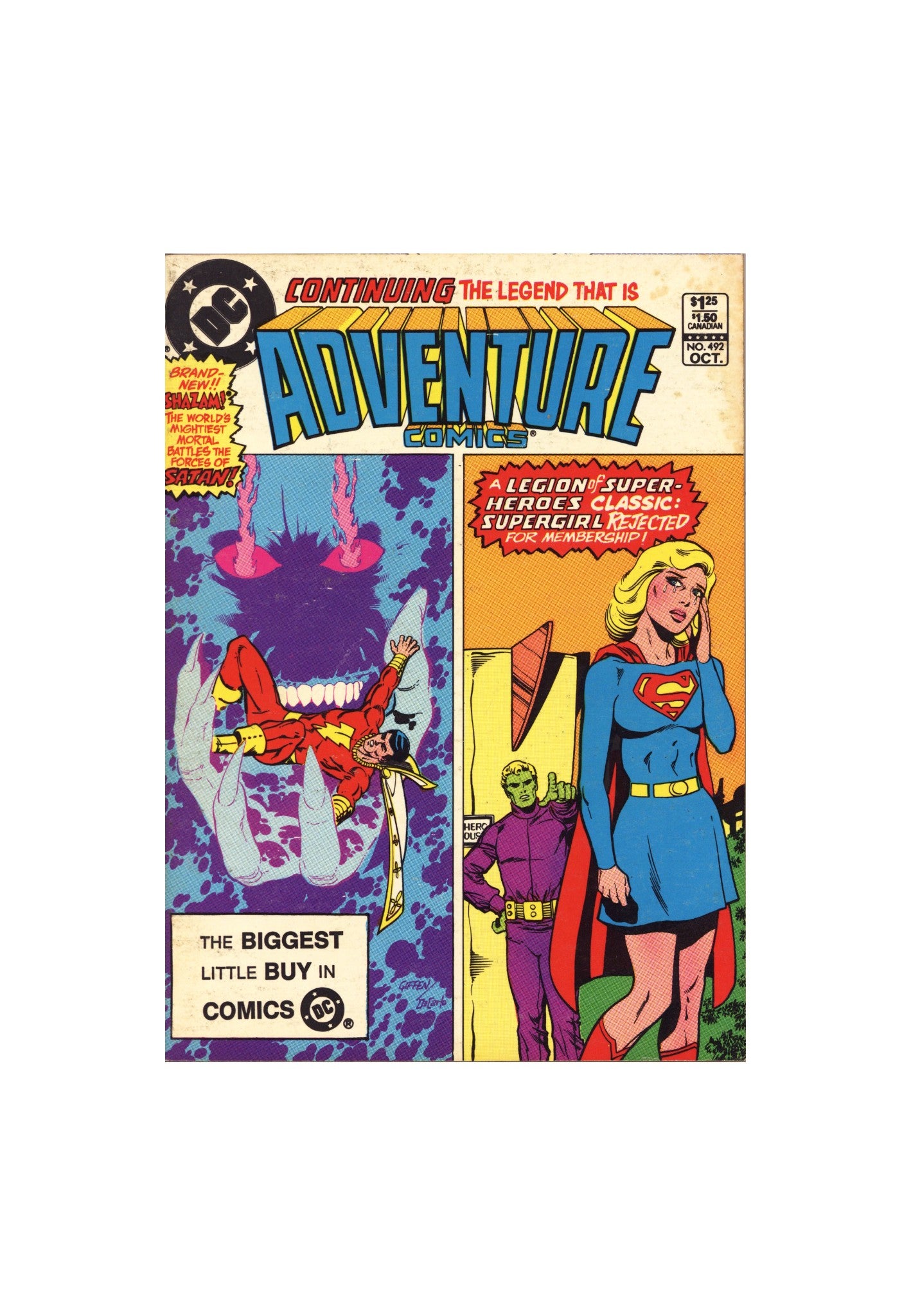 Adventure Comics Vol 1 492 Mid Grade (1982) 